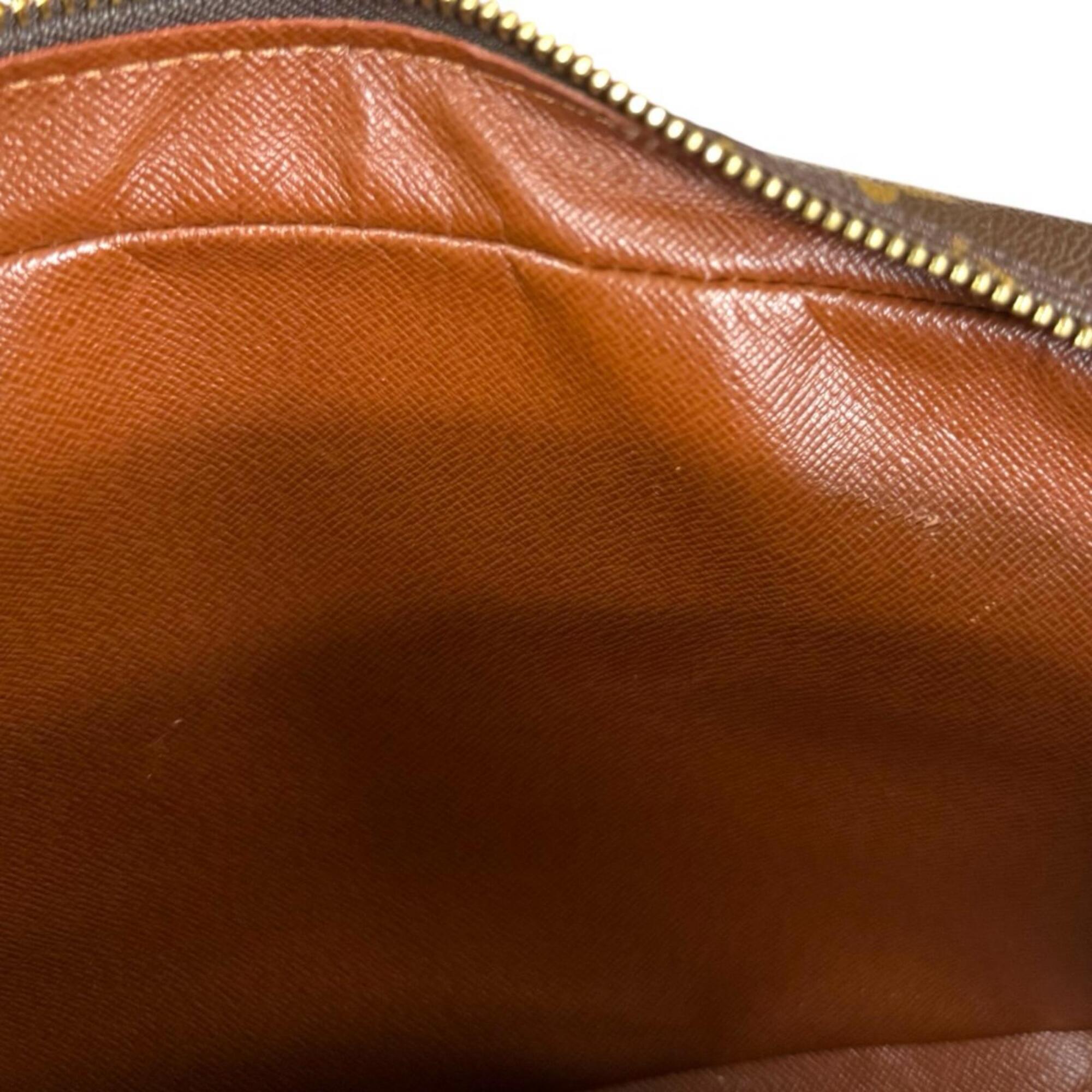 Louis Vuitton Brown Monogram Canvas Shoulder Bag (Pre-Owned)