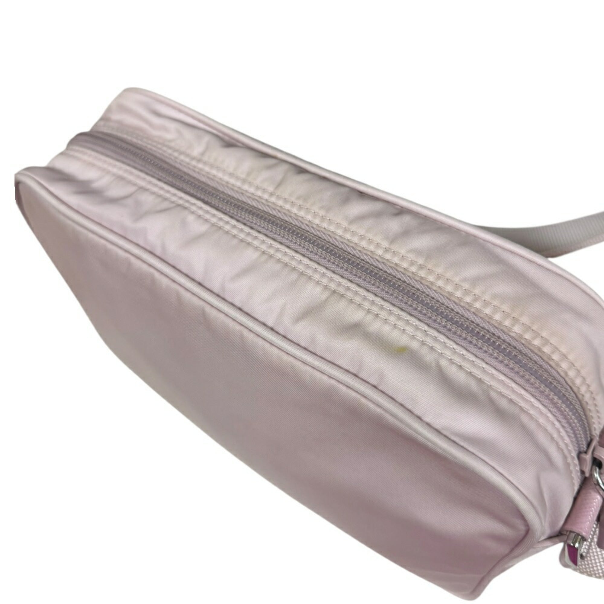 Prada Pink Nylon Shoulder Bag (Pre-Owned)