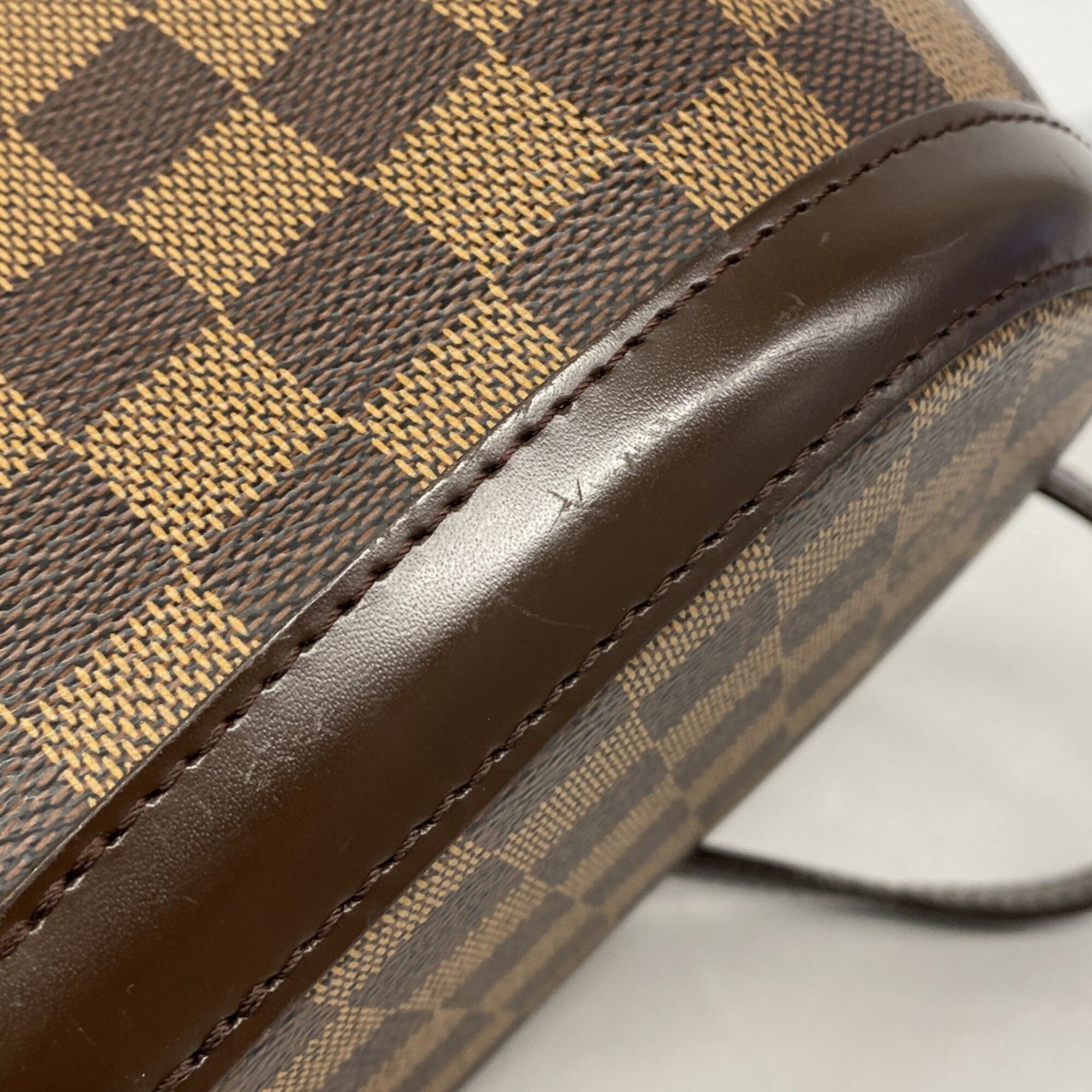 Louis Vuitton Ebene Handbag (Pre-Owned)