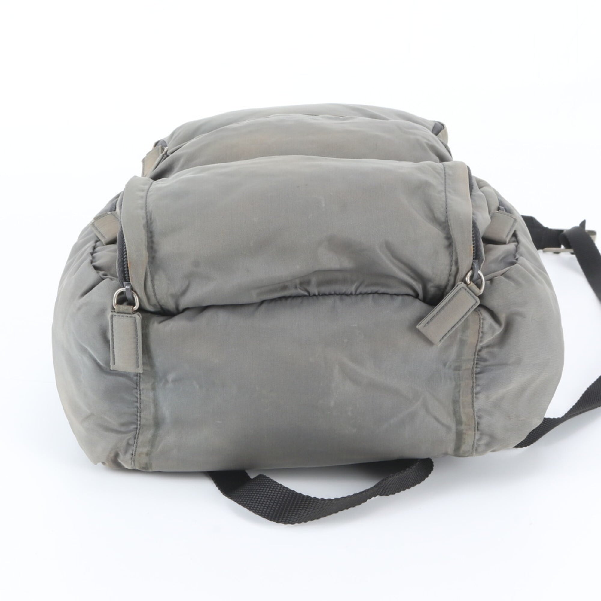 Prada Green Khaki Shoulder Bag (Pre-Owned)