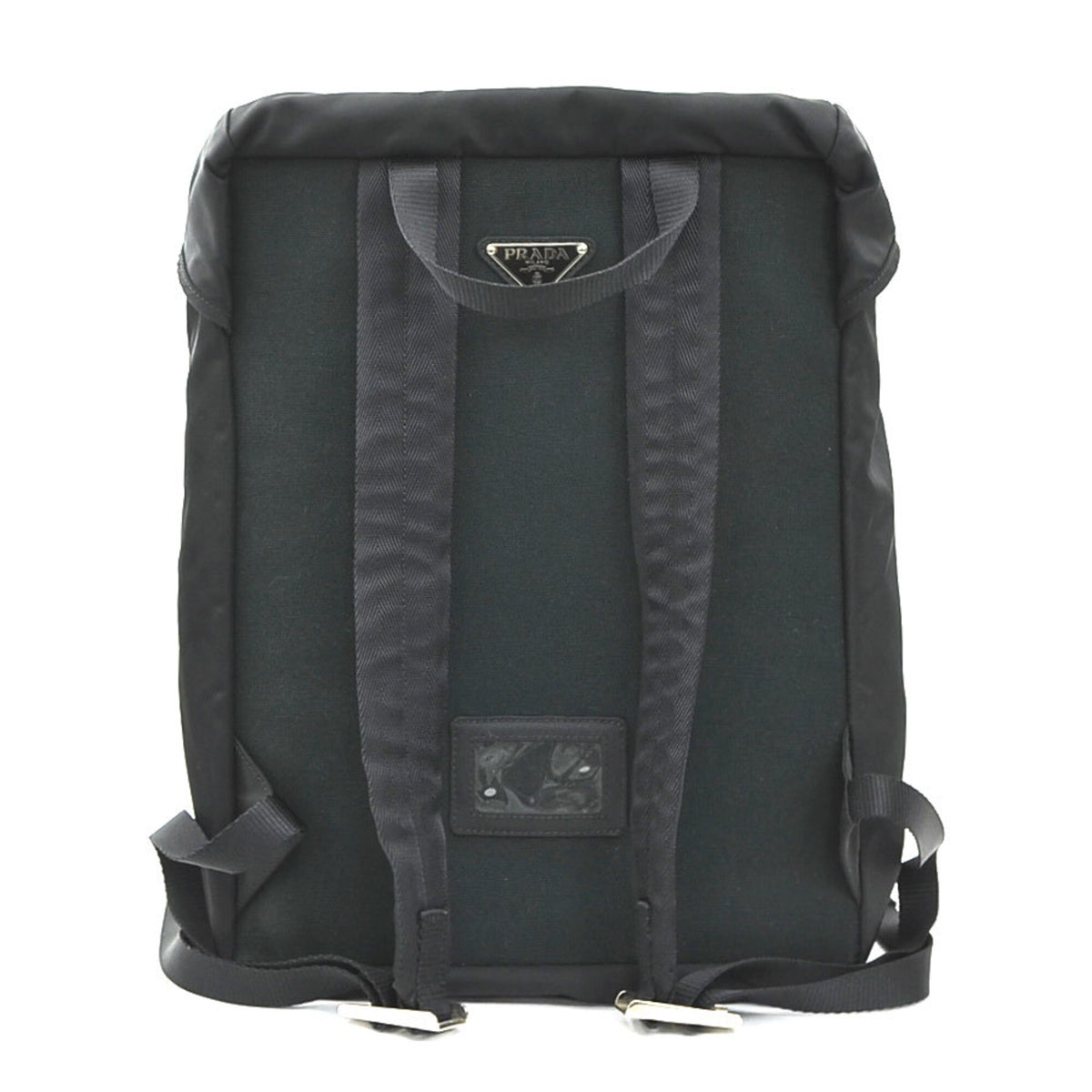 Prada Black Nylon Backpack (Pre-Owned)