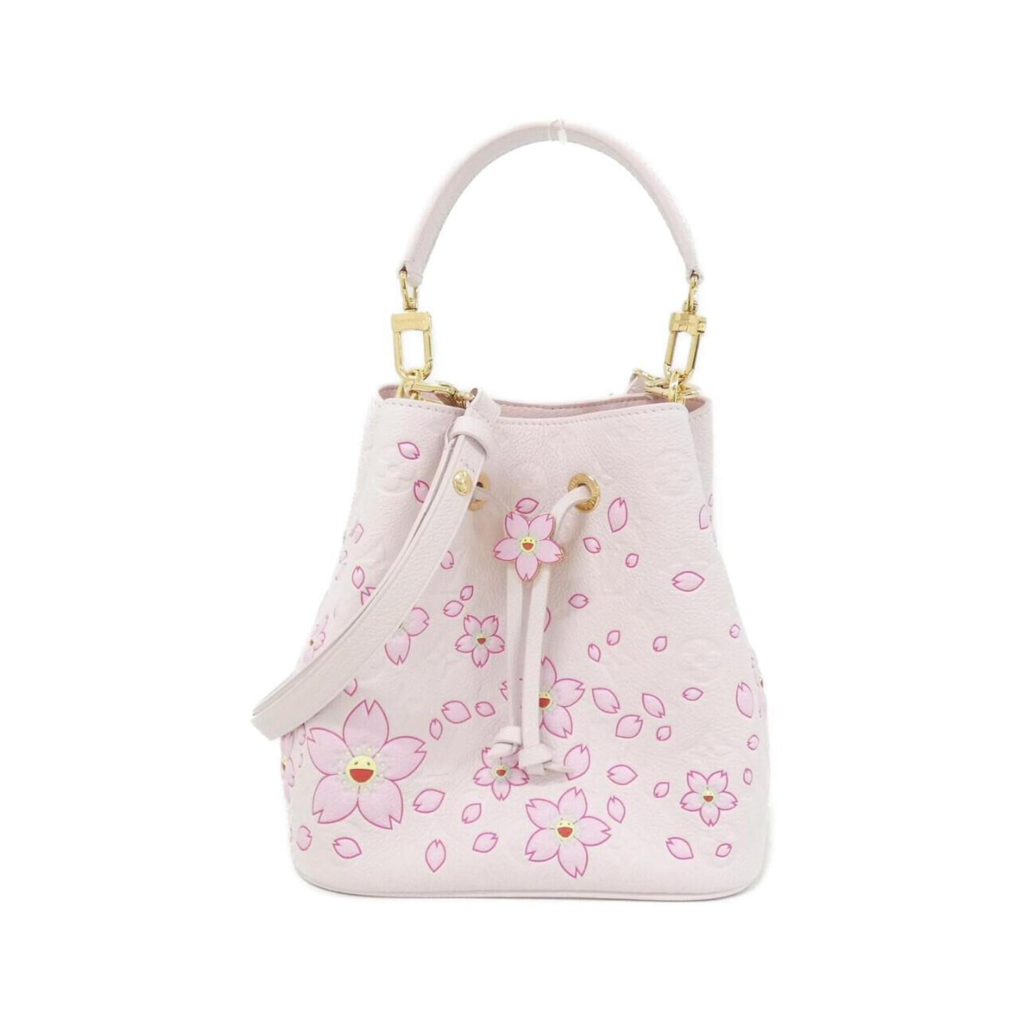 Louis Vuitton Pink Leather Handbag (Pre-Owned)