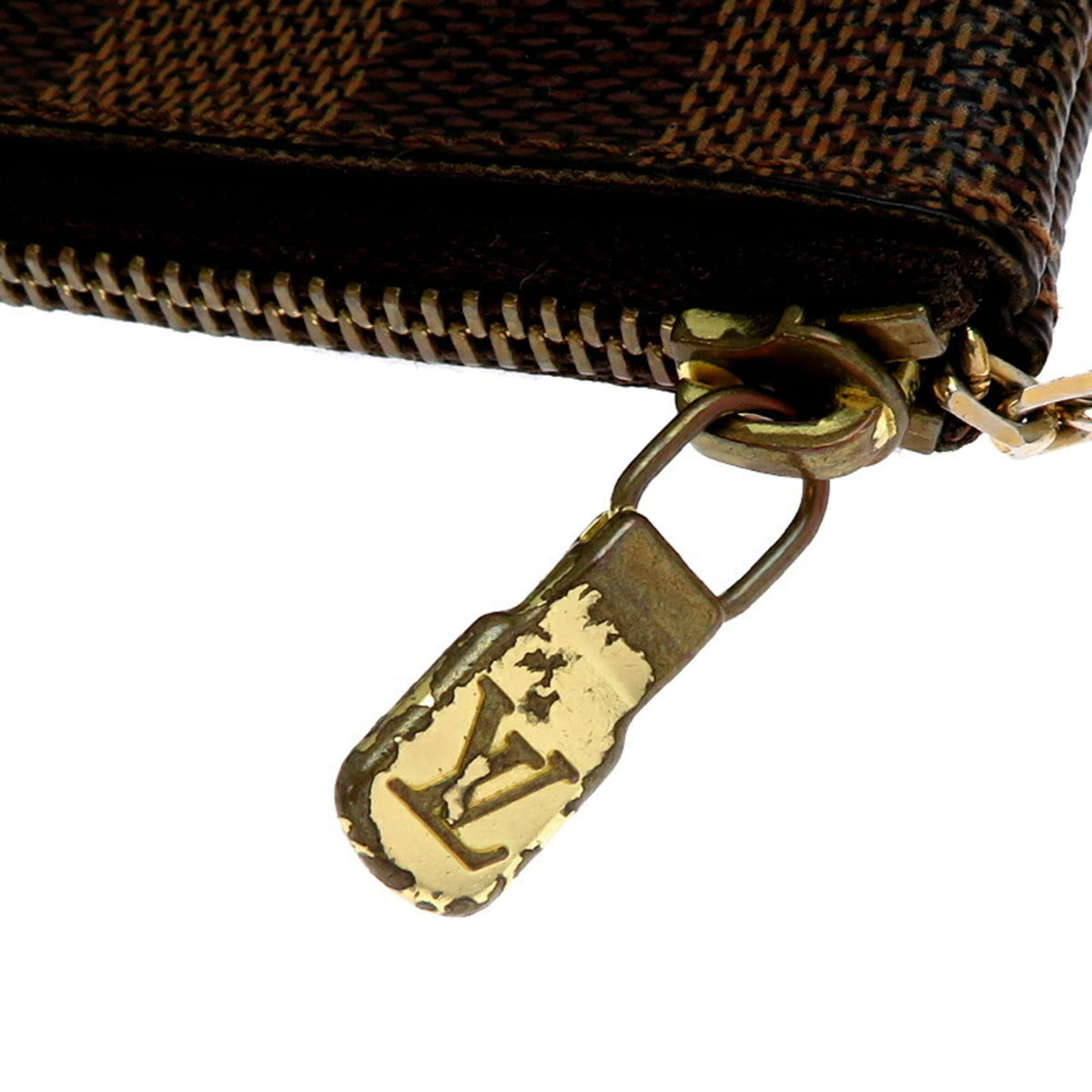 Louis Vuitton Brown Damier Canvas Pochette (Pre-Owned)