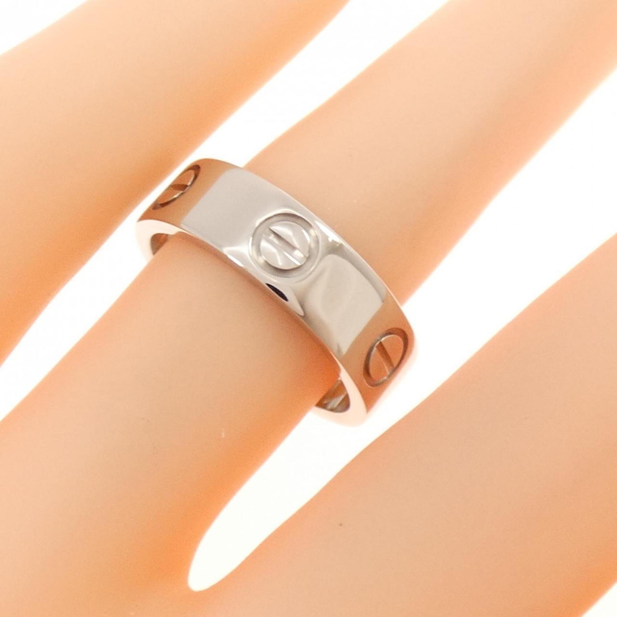 Cartier Love White Gold (18K) Band Ring (Pre-Owned)