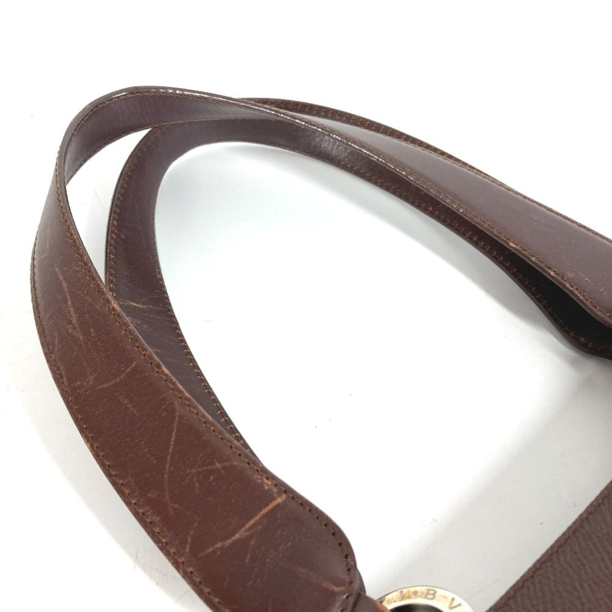 Bvlgari Leather Handbag Shoulder Bag (Pre-Owned)