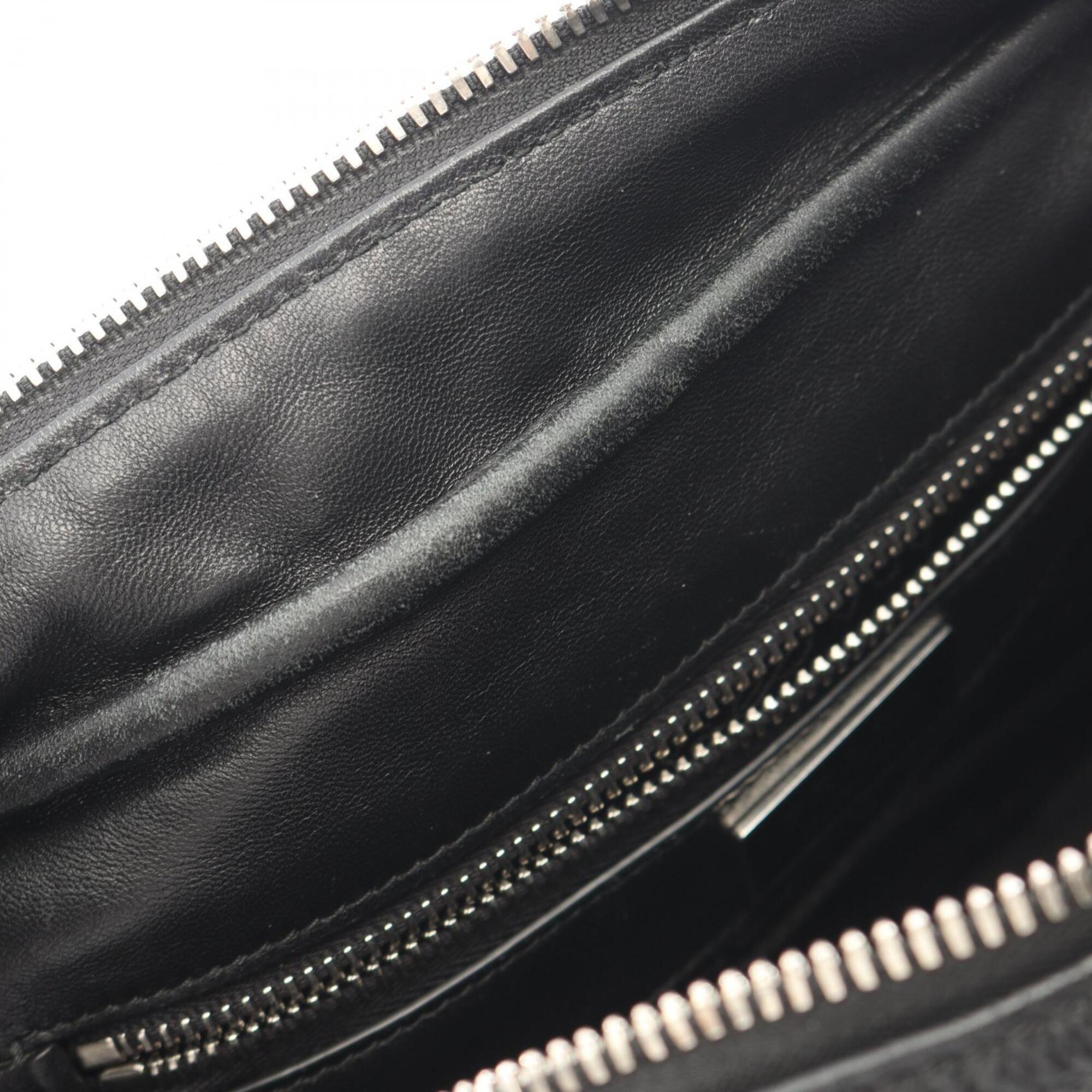Prada Black Leather Shoulder Bag (Pre-Owned)