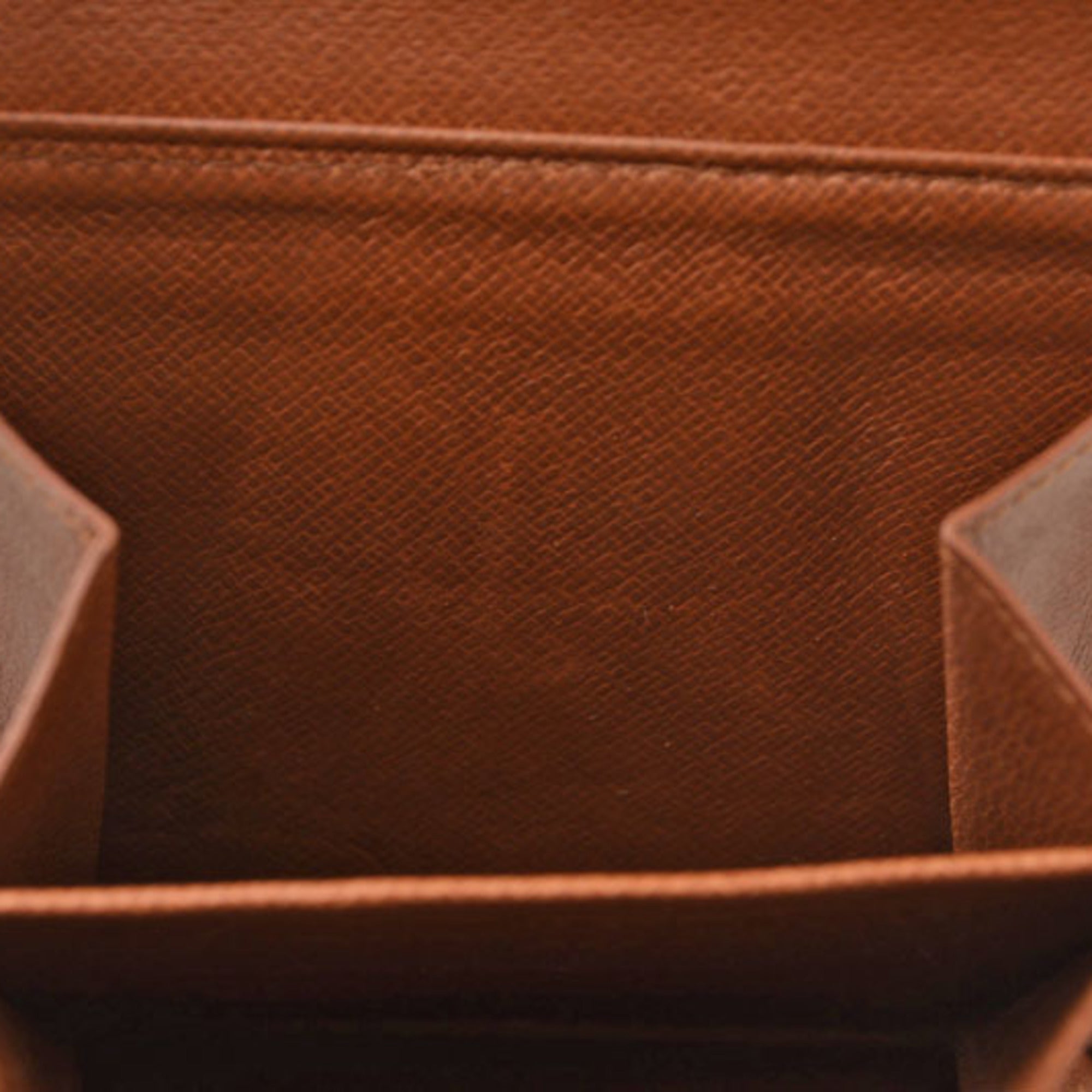 Louis Vuitton Brown Coated Canvas Wallet (Bi-Fold) (Pre-Owned)