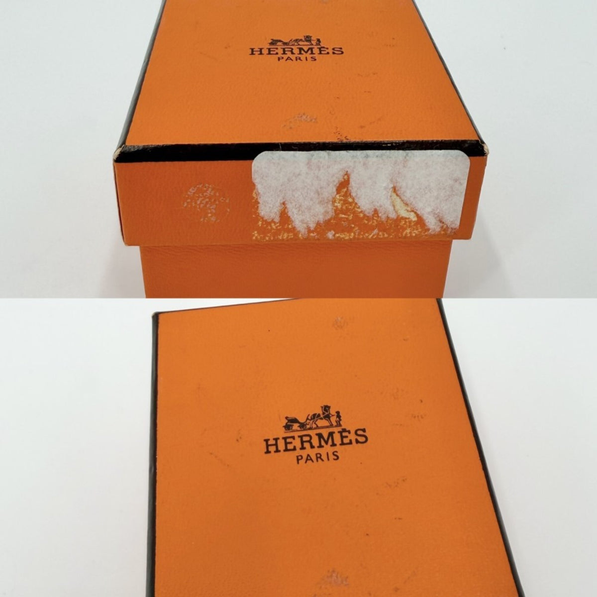 Hermes Silver 925 Band Ring (Pre-Owned)
