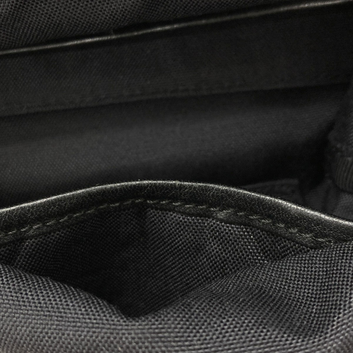 Saint Laurent Black Canvas Backpack (Pre-Owned)