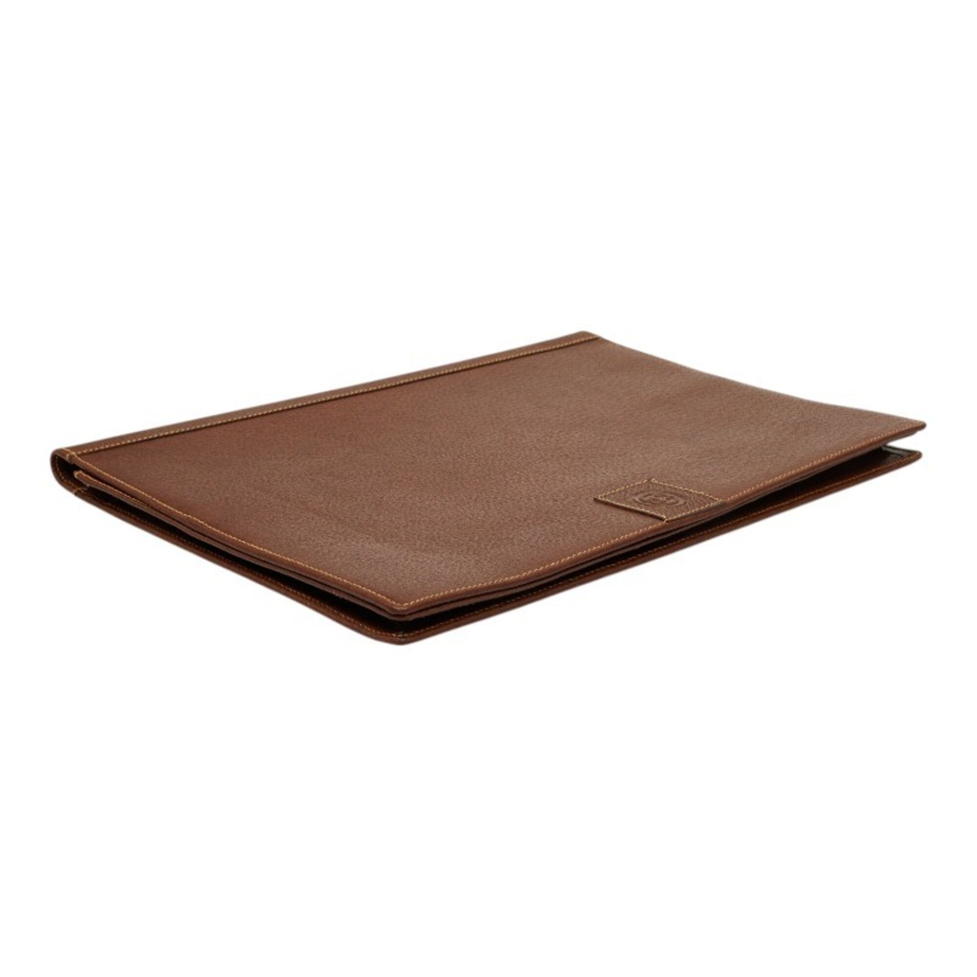 Gucci Brown Leather Document Case (Pre-Owned)