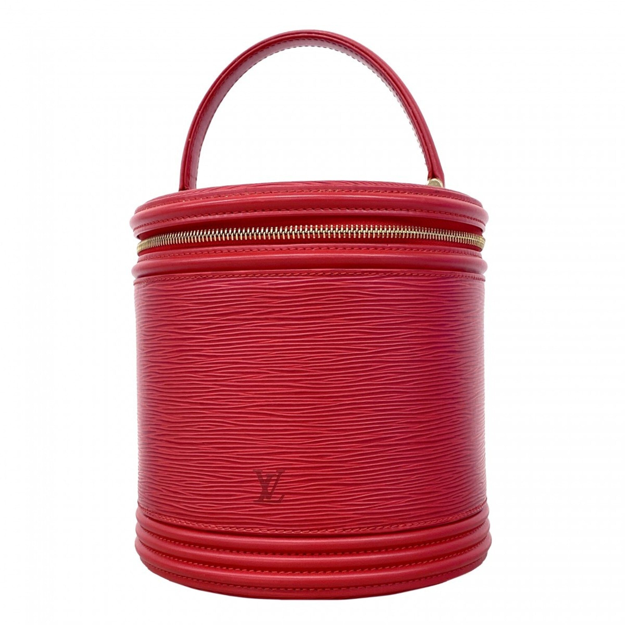 Louis Vuitton Castilian Red Handbag (Pre-Owned)