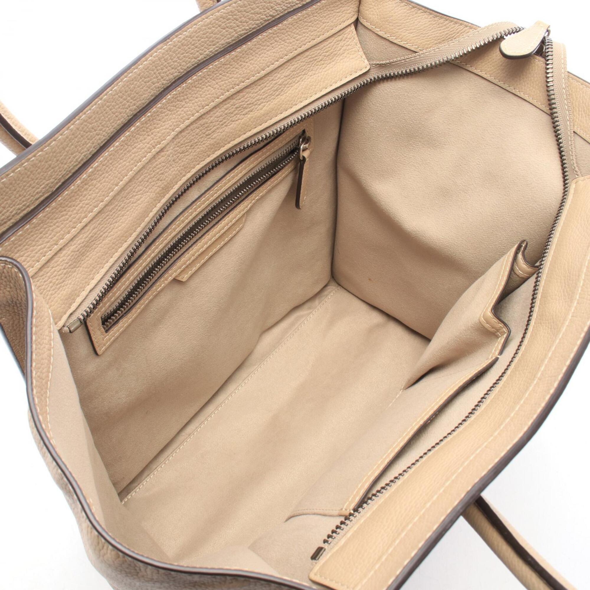 Celine Beige Leather Handbag (Pre-Owned)