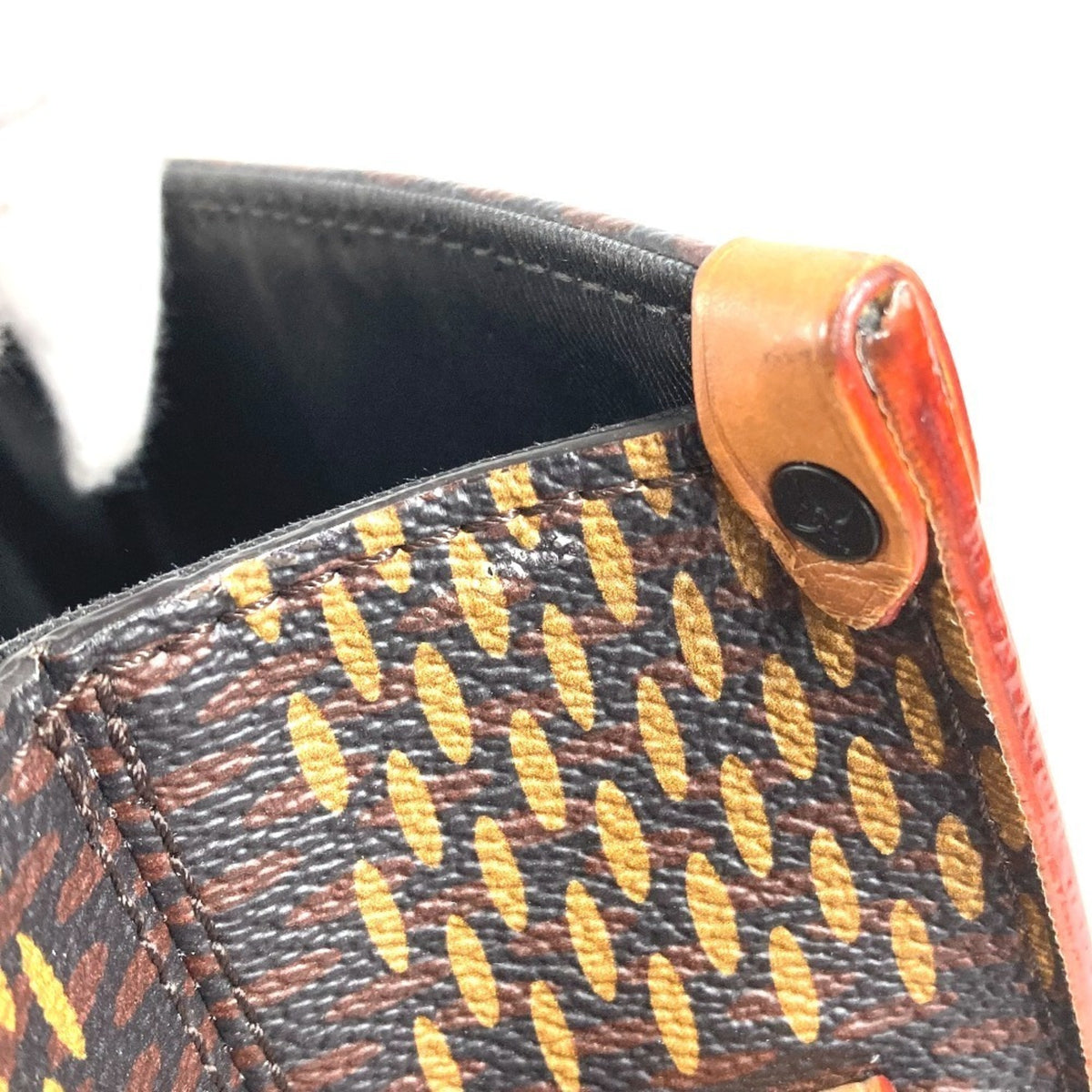 Louis Vuitton Brown Damier Canvas Shoulder Bag Tote Bag (Pre-Owned)