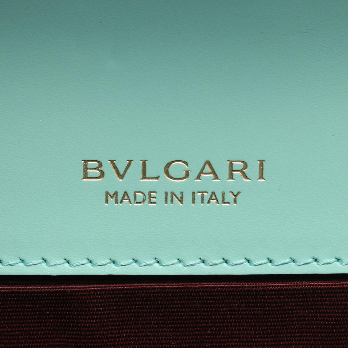 Bvlgari Blue Leather Handbag (Pre-Owned)