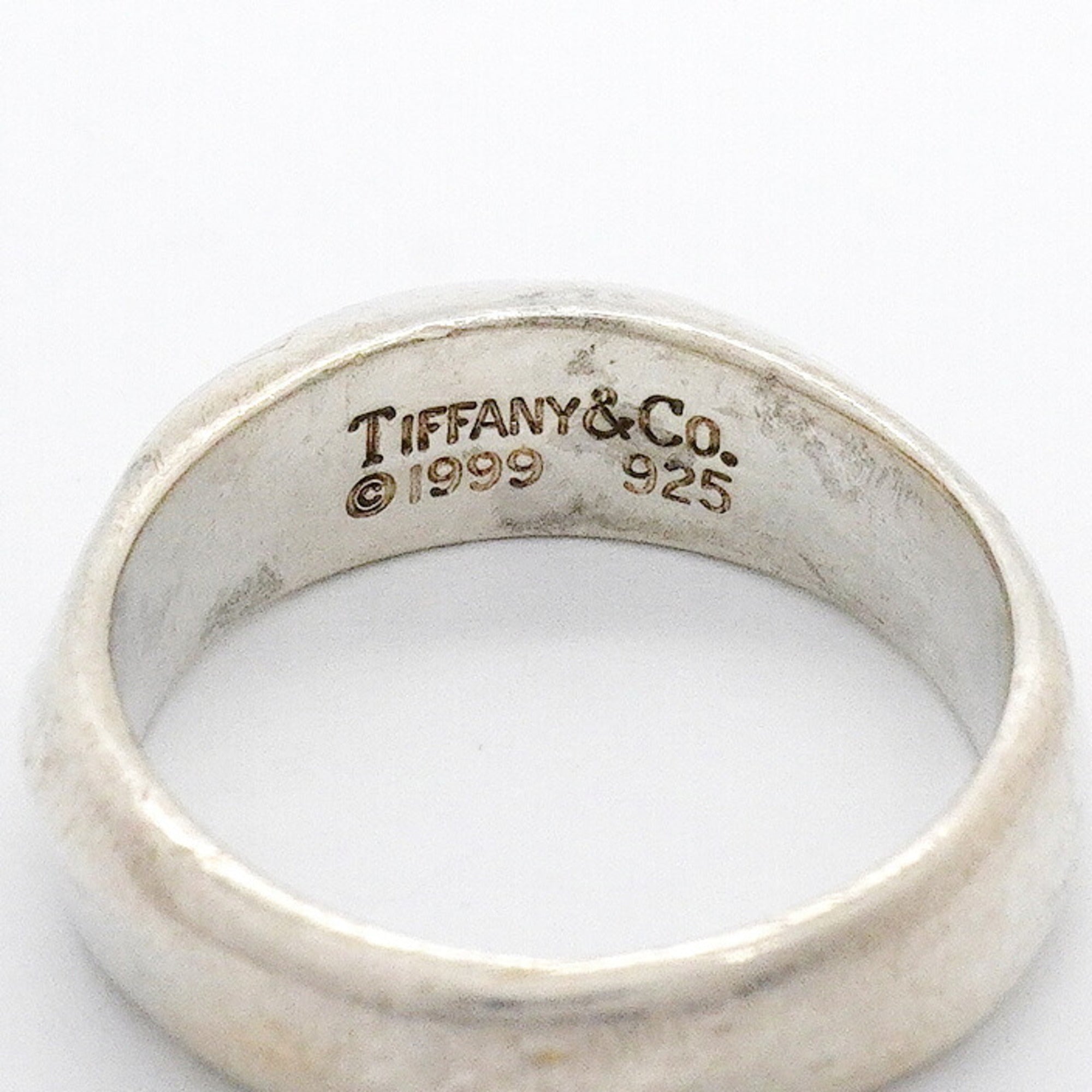 Tiffany Silver 925 Band Ring (Pre-Owned)
