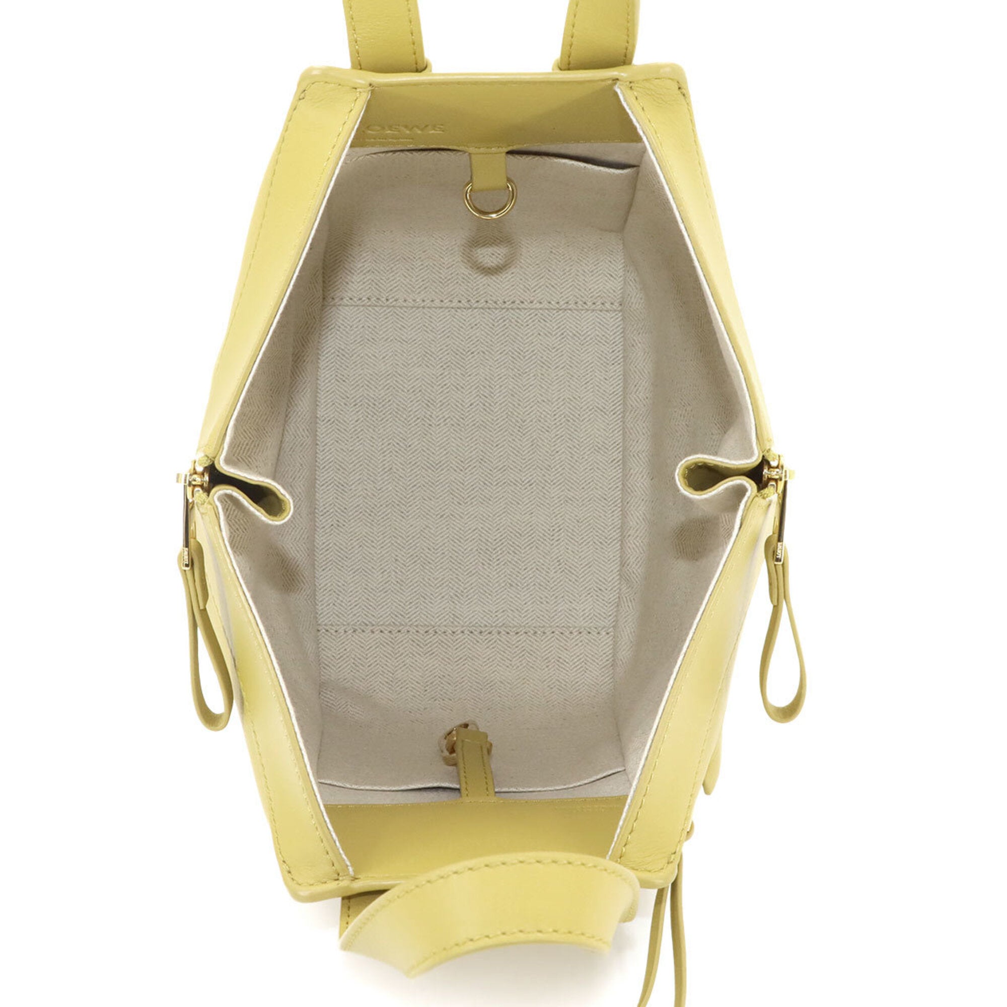 Loewe Yellow Leather Handbag (Pre-Owned)