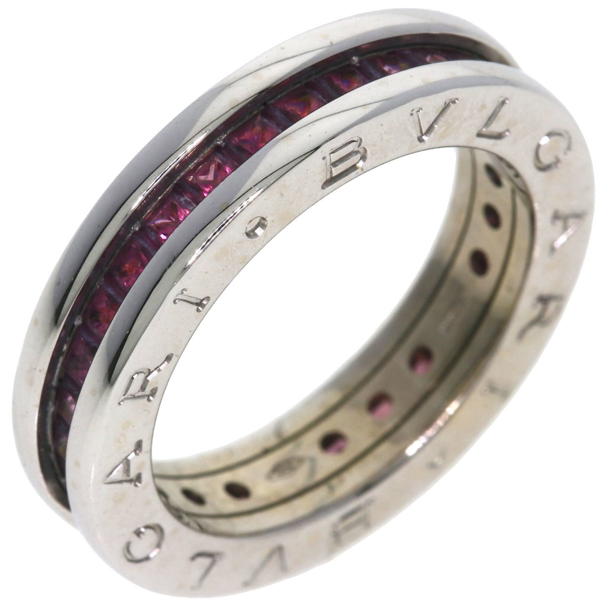 Bvlgari White Gold (18K) Band Ring (Pre-Owned)