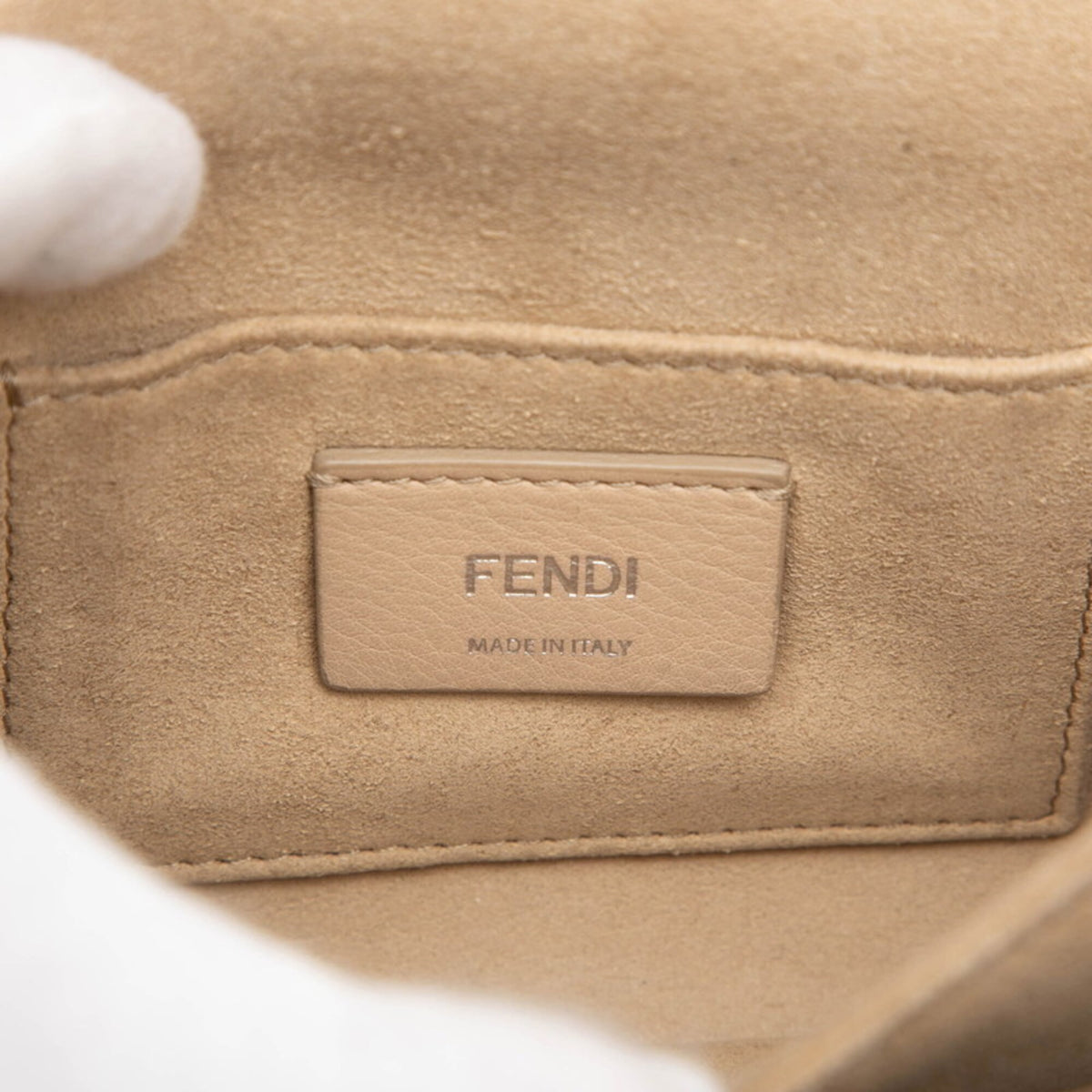 Fendi Black Leather Shoulder Bag (Pre-Owned)