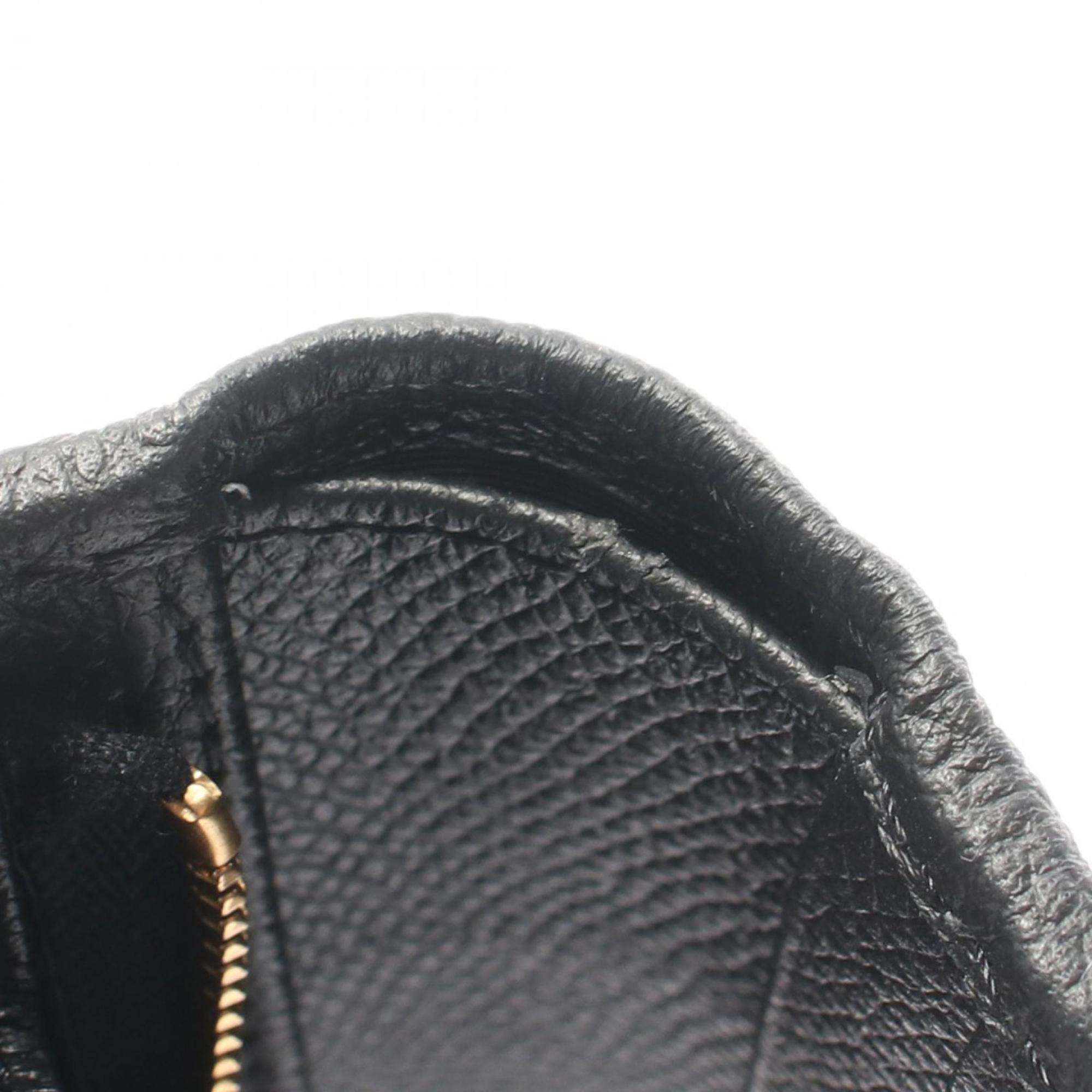 Valentino Garavani Black Leather Wallet (Bi-Fold) (Pre-Owned)
