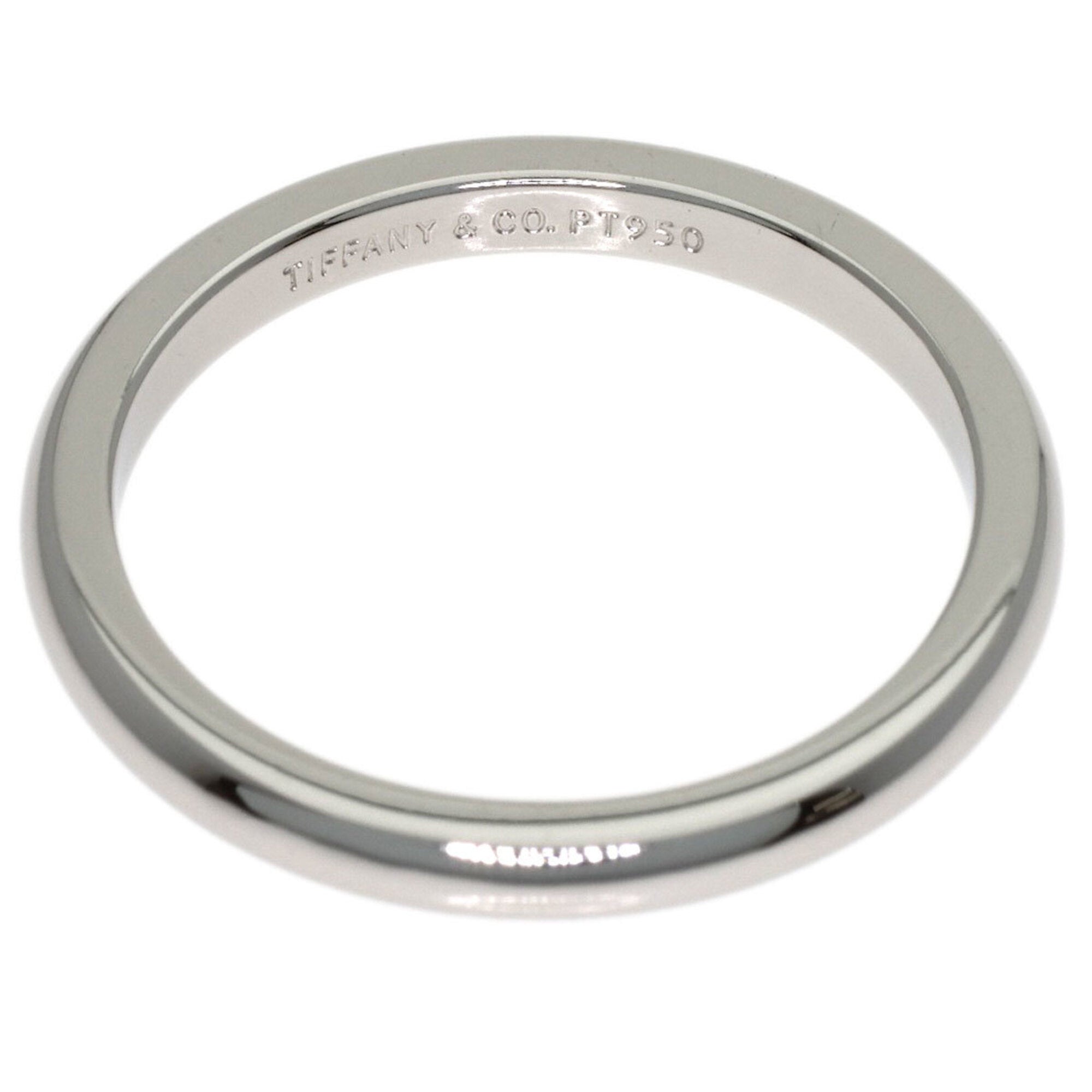 Tiffany Platinum 950 Band Ring (Pre-Owned)