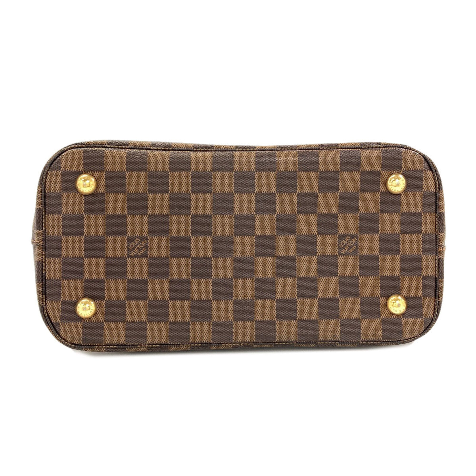 Louis Vuitton Damier Damier Canvas Ebene Damier Canvas Handbag (Pre-Owned)