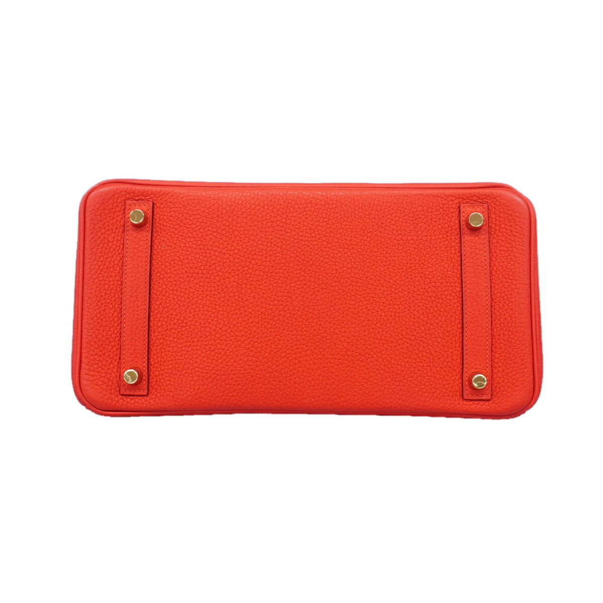 Hermes Red Color Togo Leather Handbag (Pre-Owned)