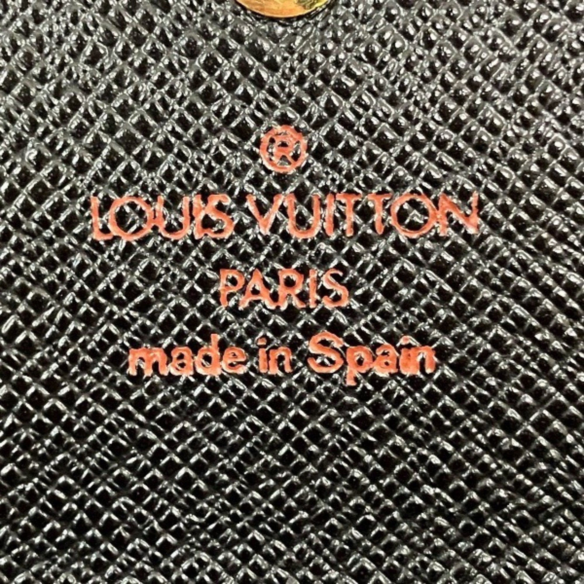 Louis Vuitton Black Noir Epi Leather Coin Purse/Coin Case (Pre-Owned)