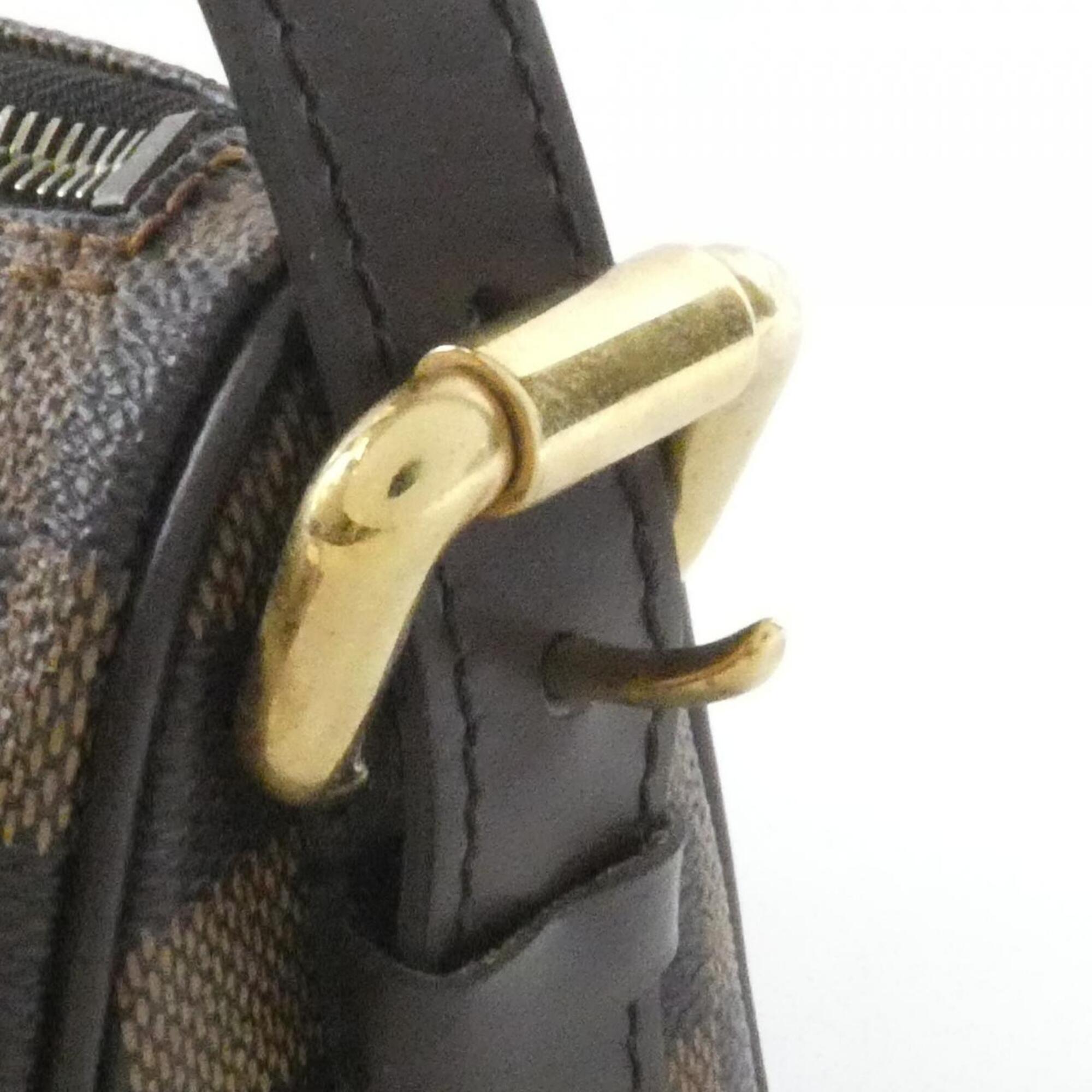 Louis Vuitton Damier Damier Canvas Ebene Damier Canvas Shoulder Bag (Pre-Owned)