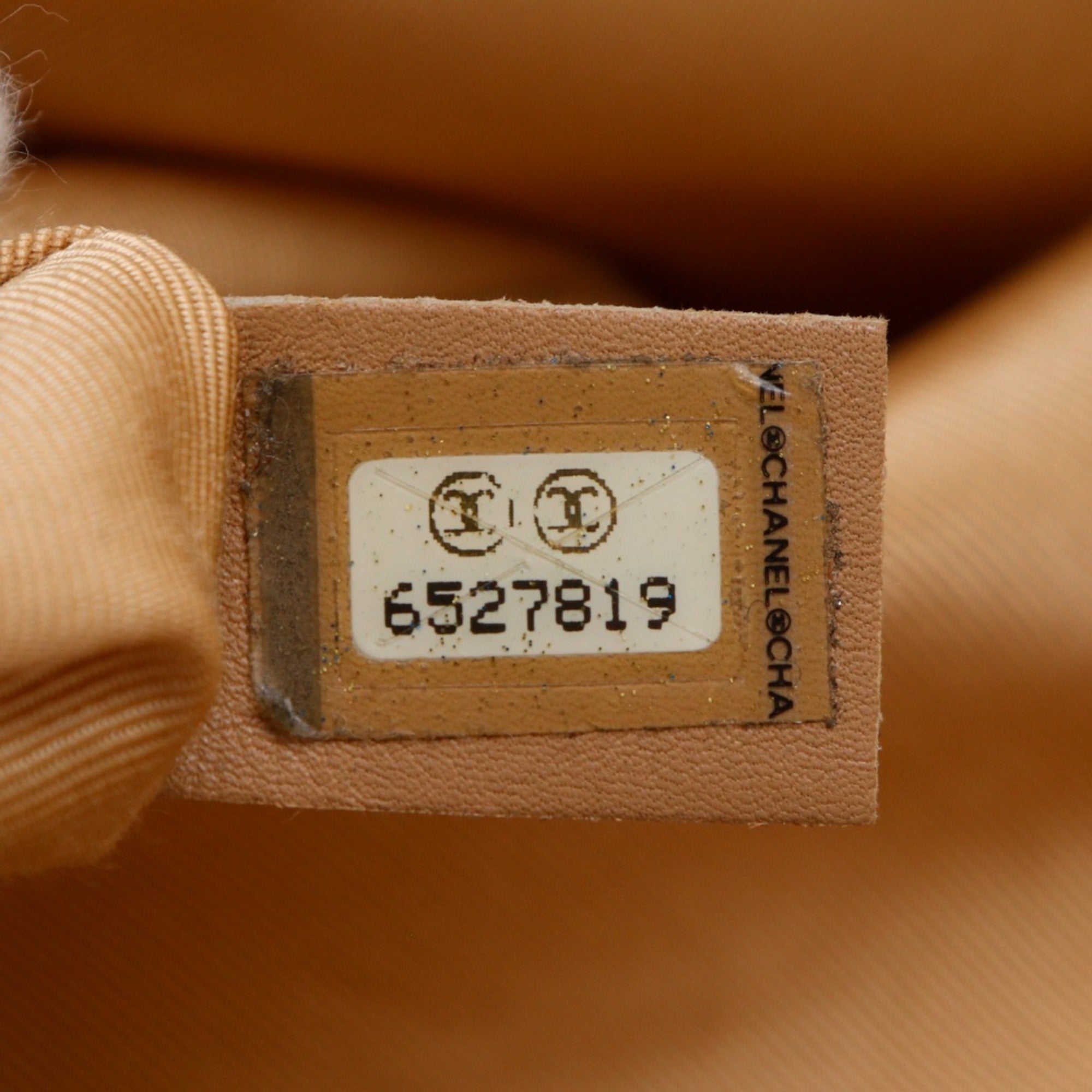 Chanel Wild Stitch Beige Leather Tote Bag (Pre-Owned)