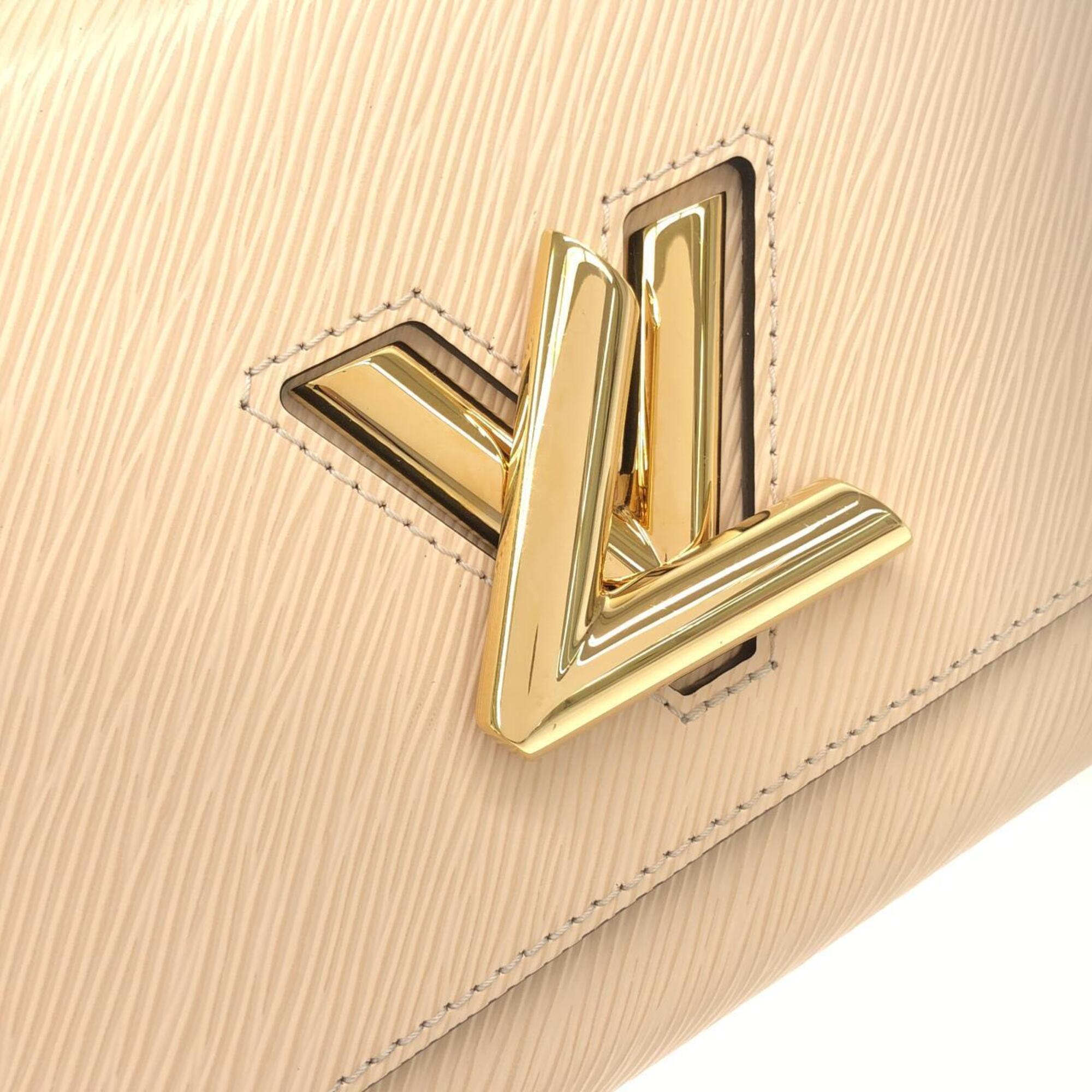Louis Vuitton Cream Leather Handbag (Pre-Owned)