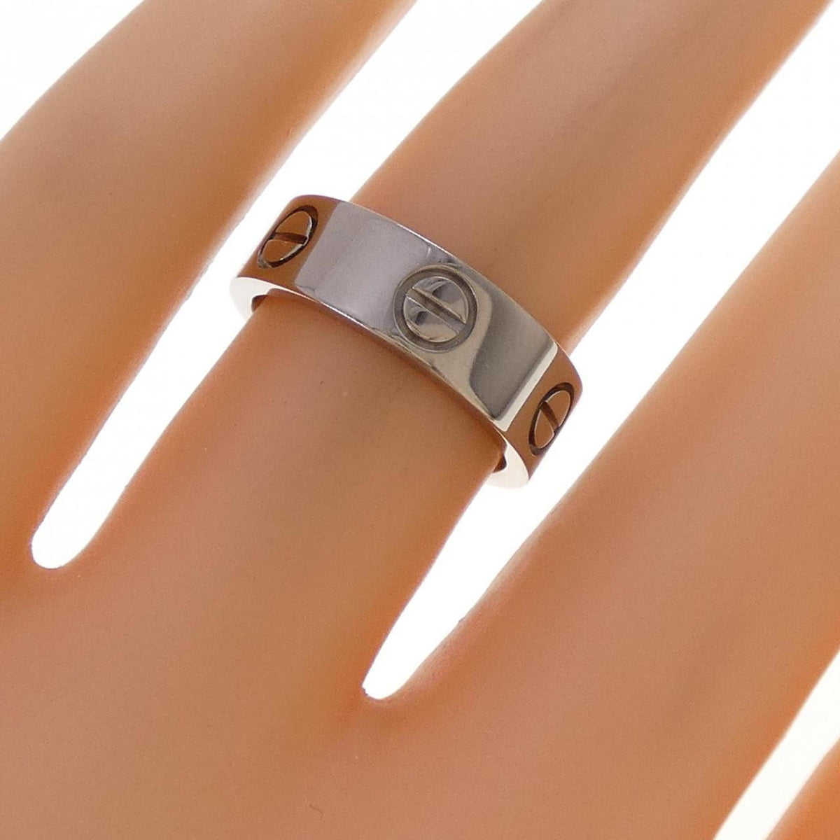 Cartier White Gold (18K) Band Ring (Pre-Owned)