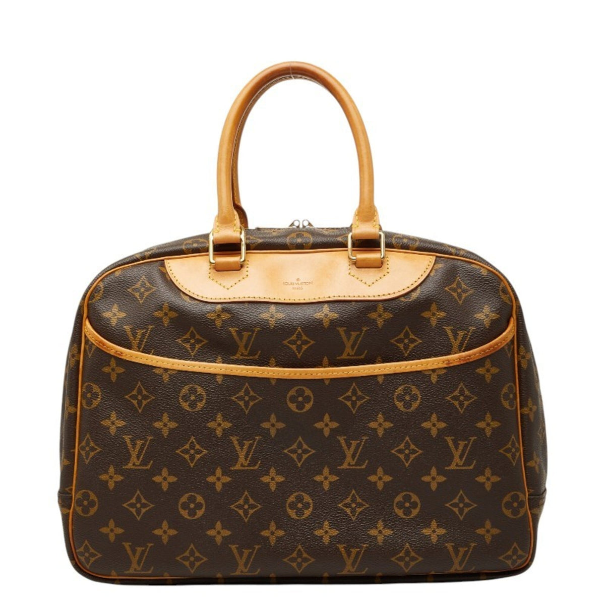 Louis Vuitton Brown Monogram Pvc Leather Handbag (Pre-Owned)