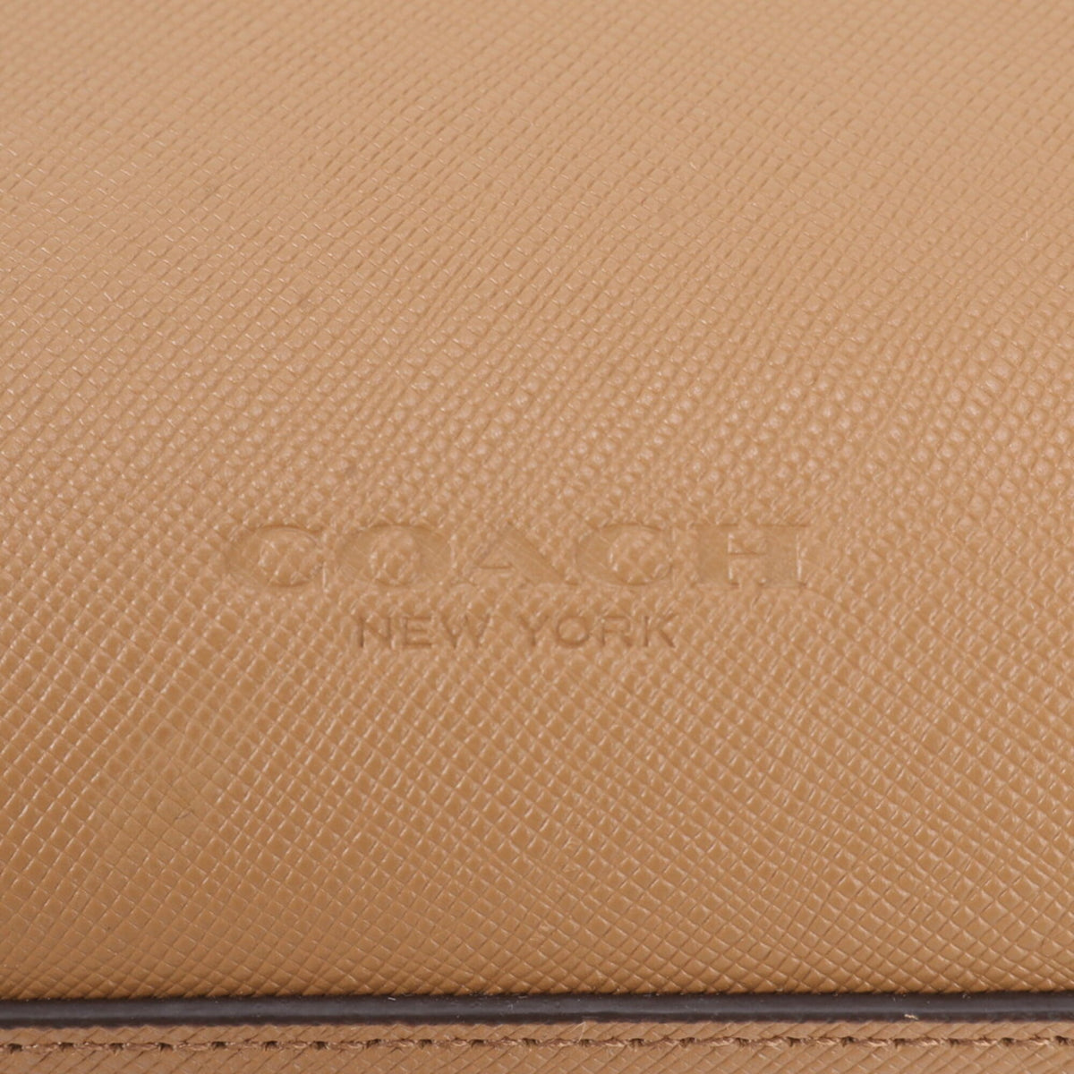 Coach Brown Camel Leather Shoulder Bag (Pre-Owned)