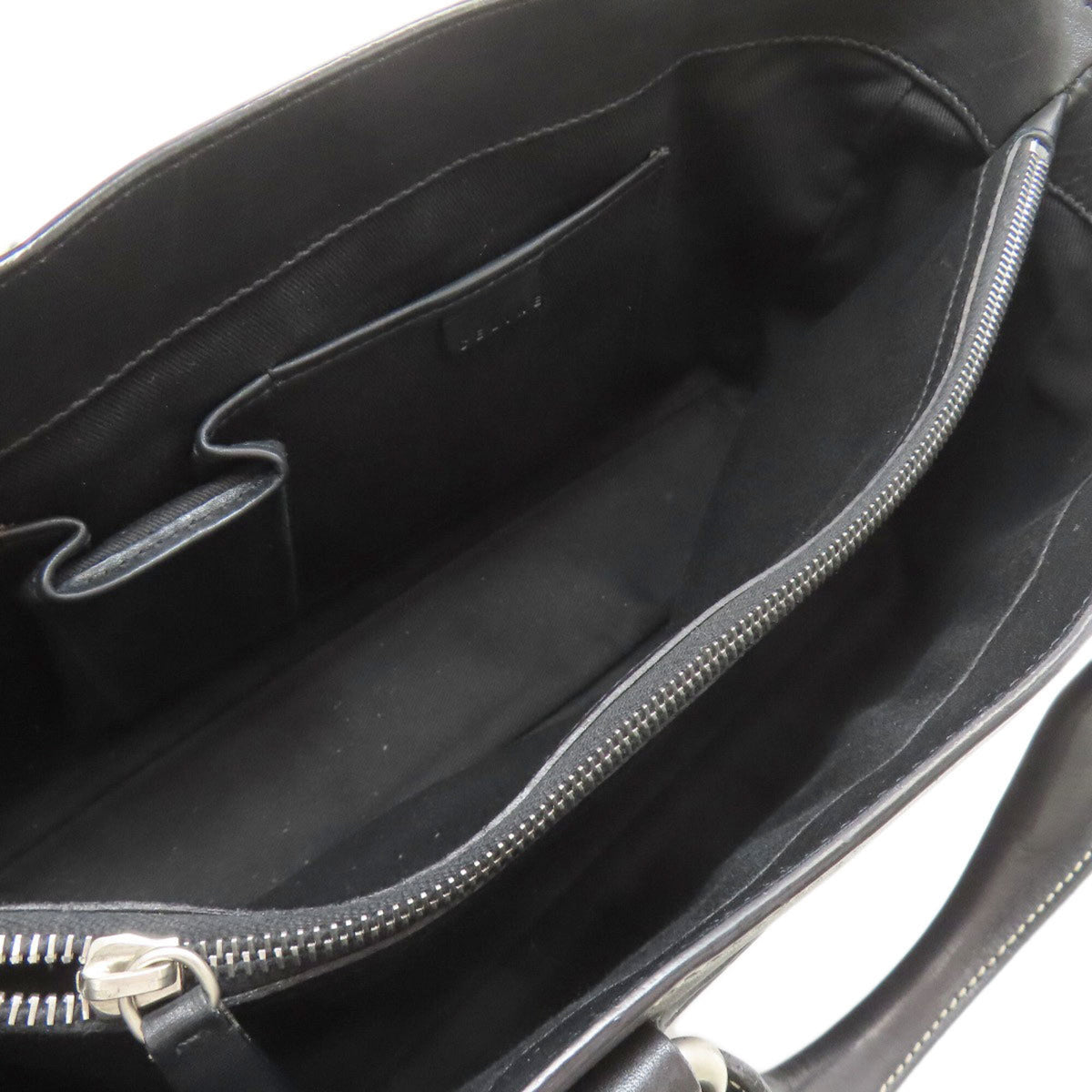 Celine Black Leather Handbag (Pre-Owned)