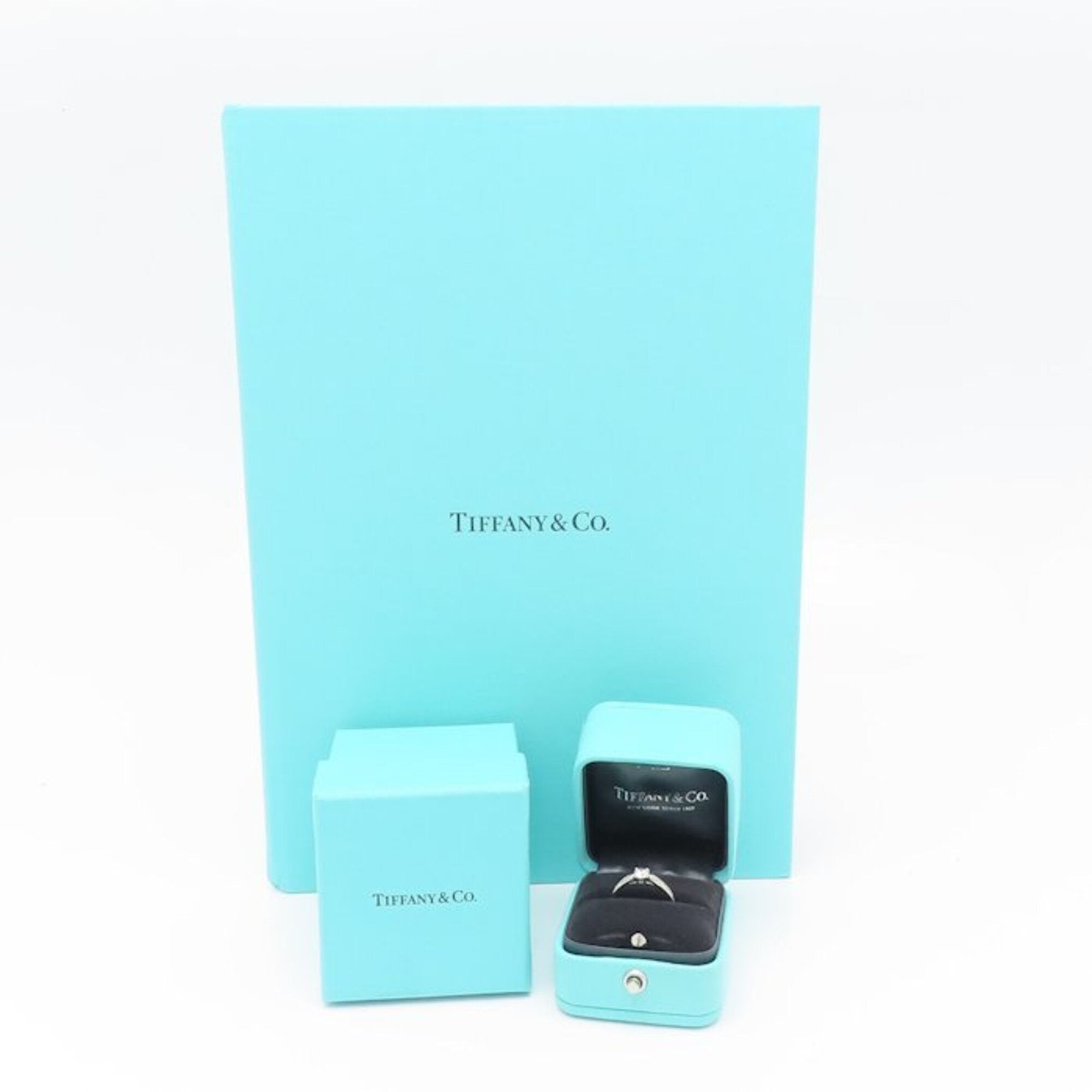 Tiffany Platinum 950 Band Ring (Pre-Owned)