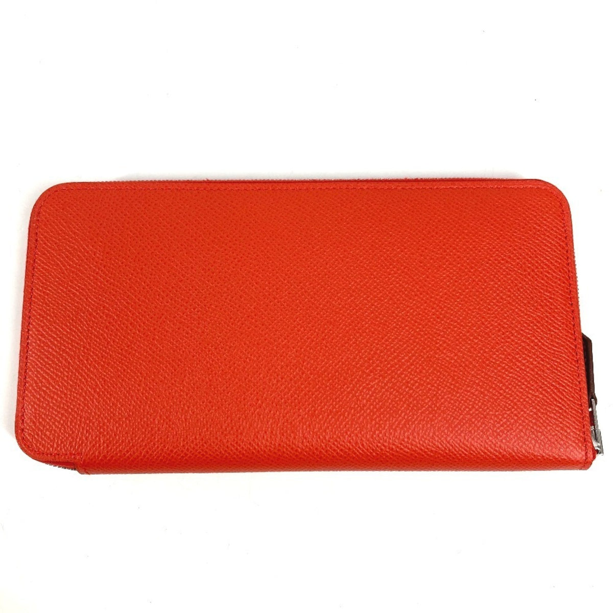 Hermes Capucine Orange Epsom Leather Long Wallet (Bi-Fold) (Pre-Owned)