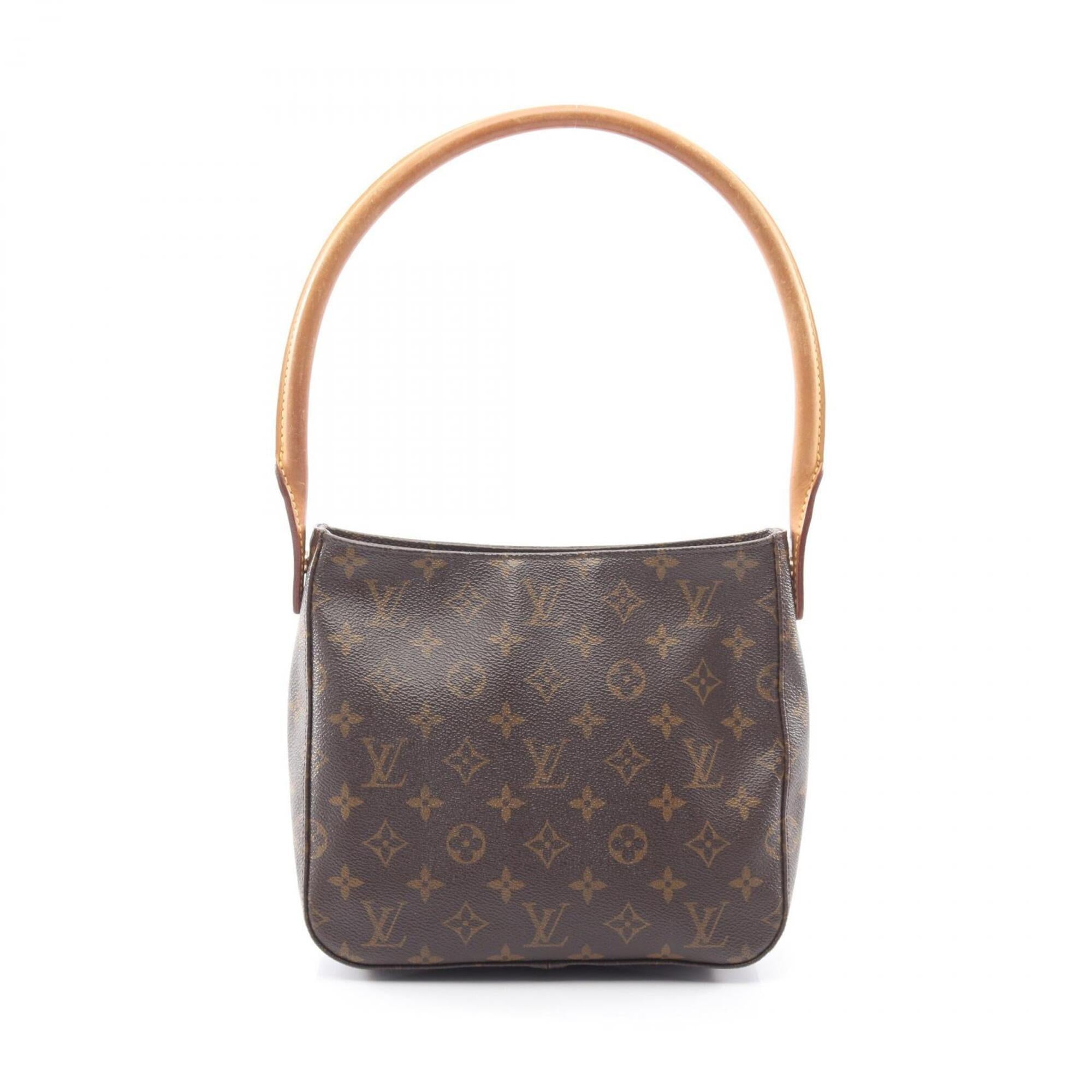 Louis Vuitton Brown Monogram Pvc Coated Canvas Leather Handbag Shoulder Bag (Pre-Owned)