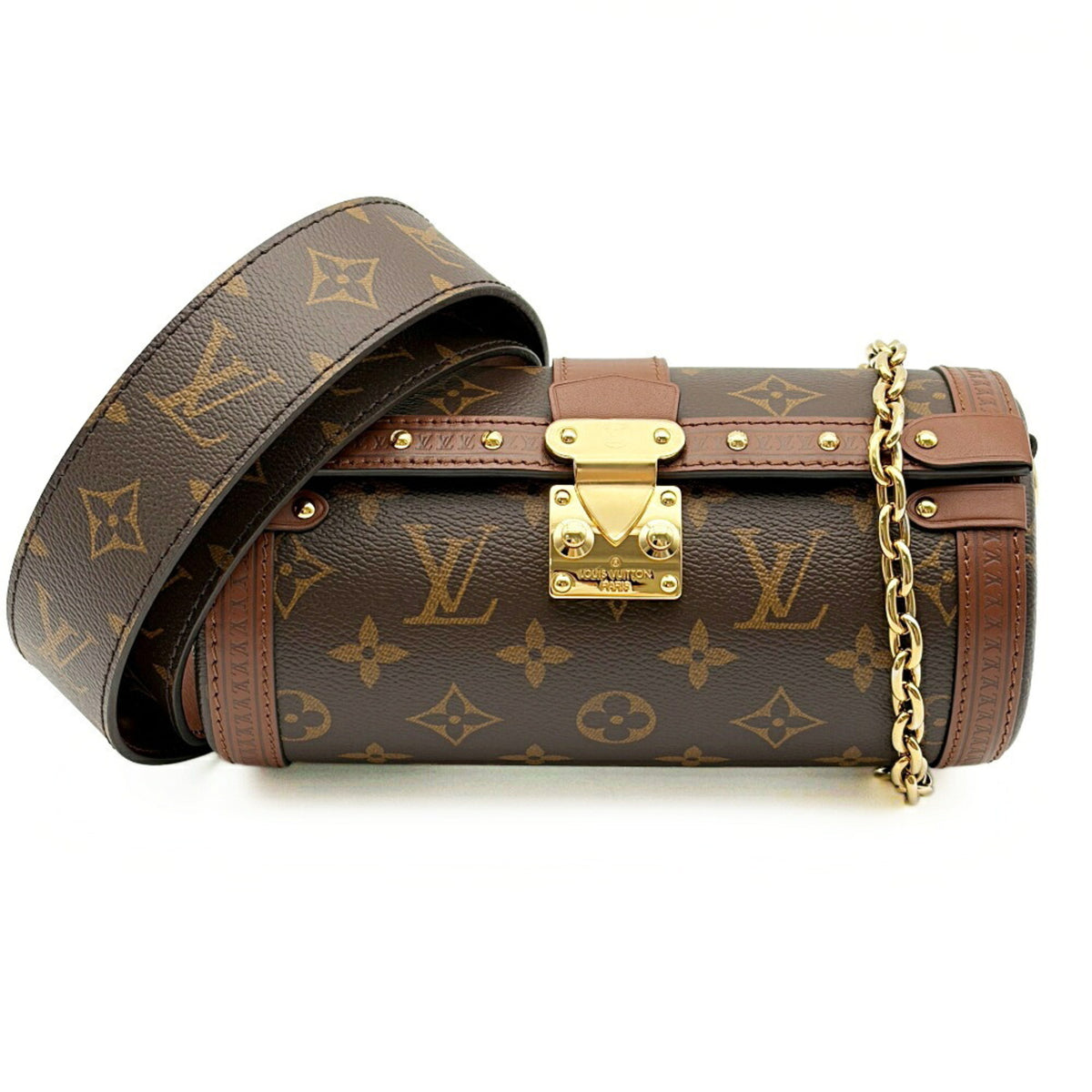 Louis Vuitton Monogram Brown Monogram Monogram Leather Shoulder Bag (Pre-Owned)