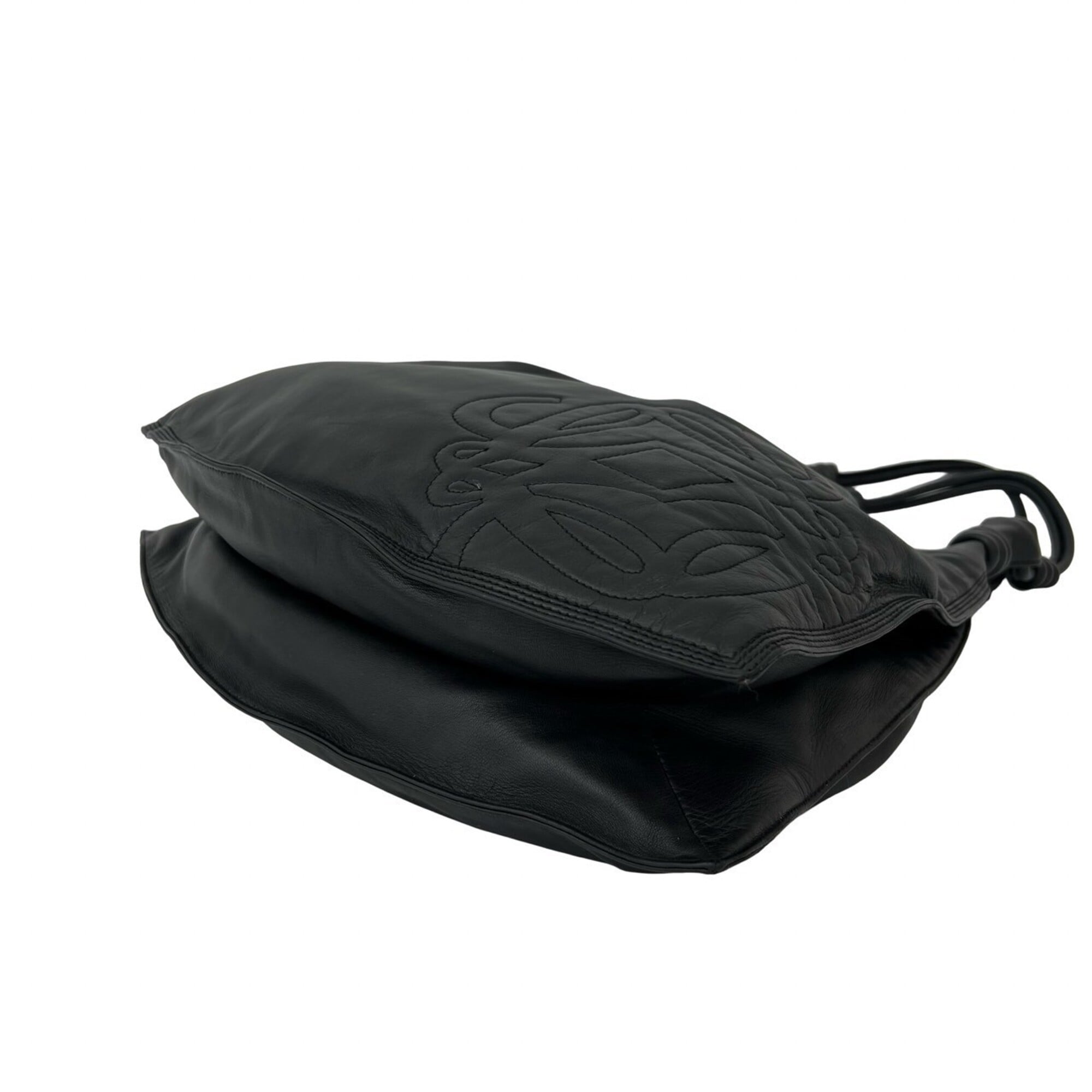 Loewe Black Leather Tote Bag (Pre-Owned)