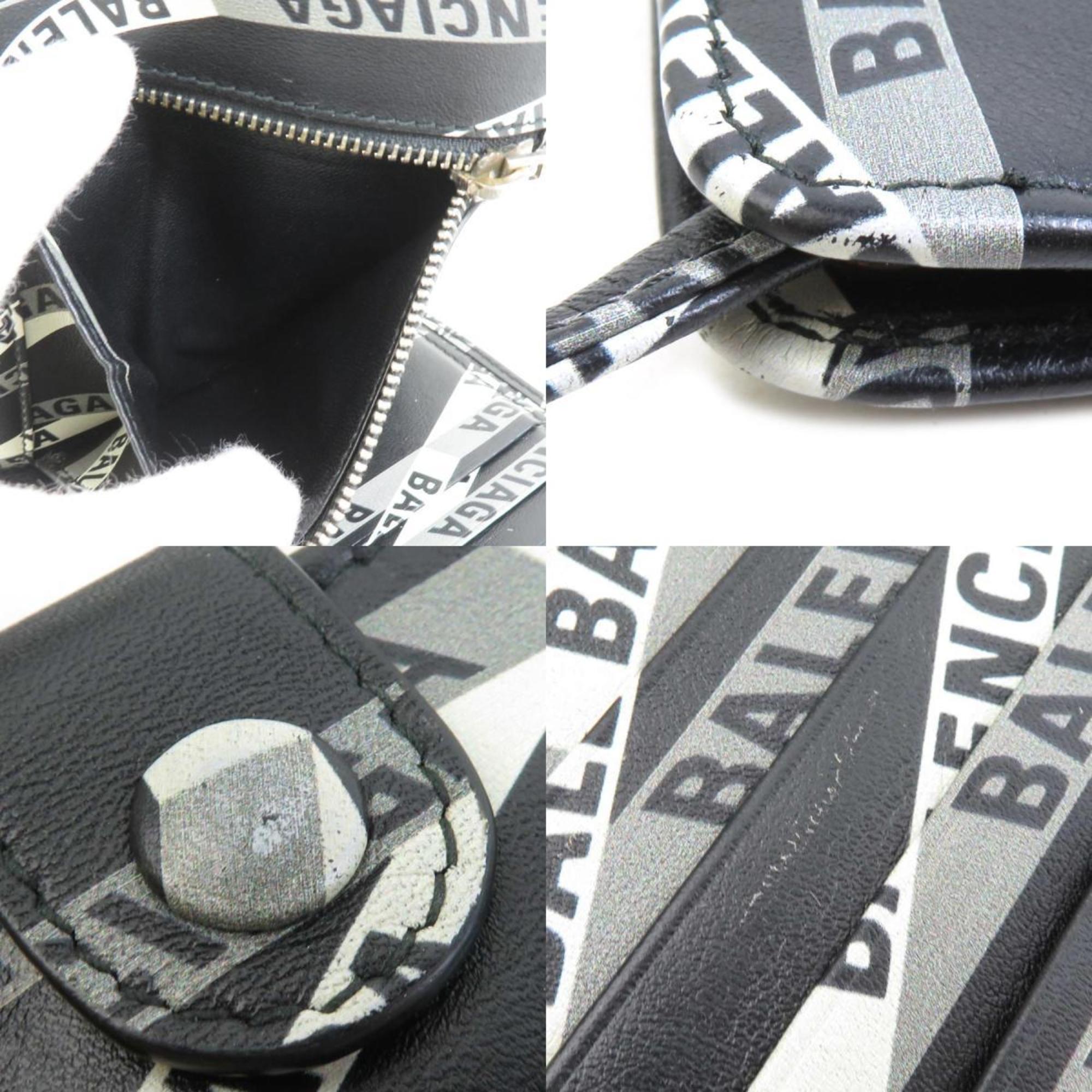 Balenciaga Black Leather Wallet (Bi-Fold) (Pre-Owned)