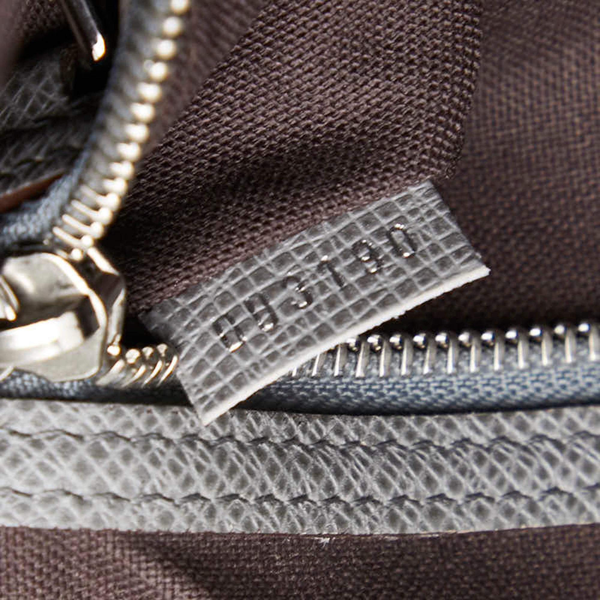 Louis Vuitton Glacier Gray Leather Shoulder Bag (Pre-Owned)