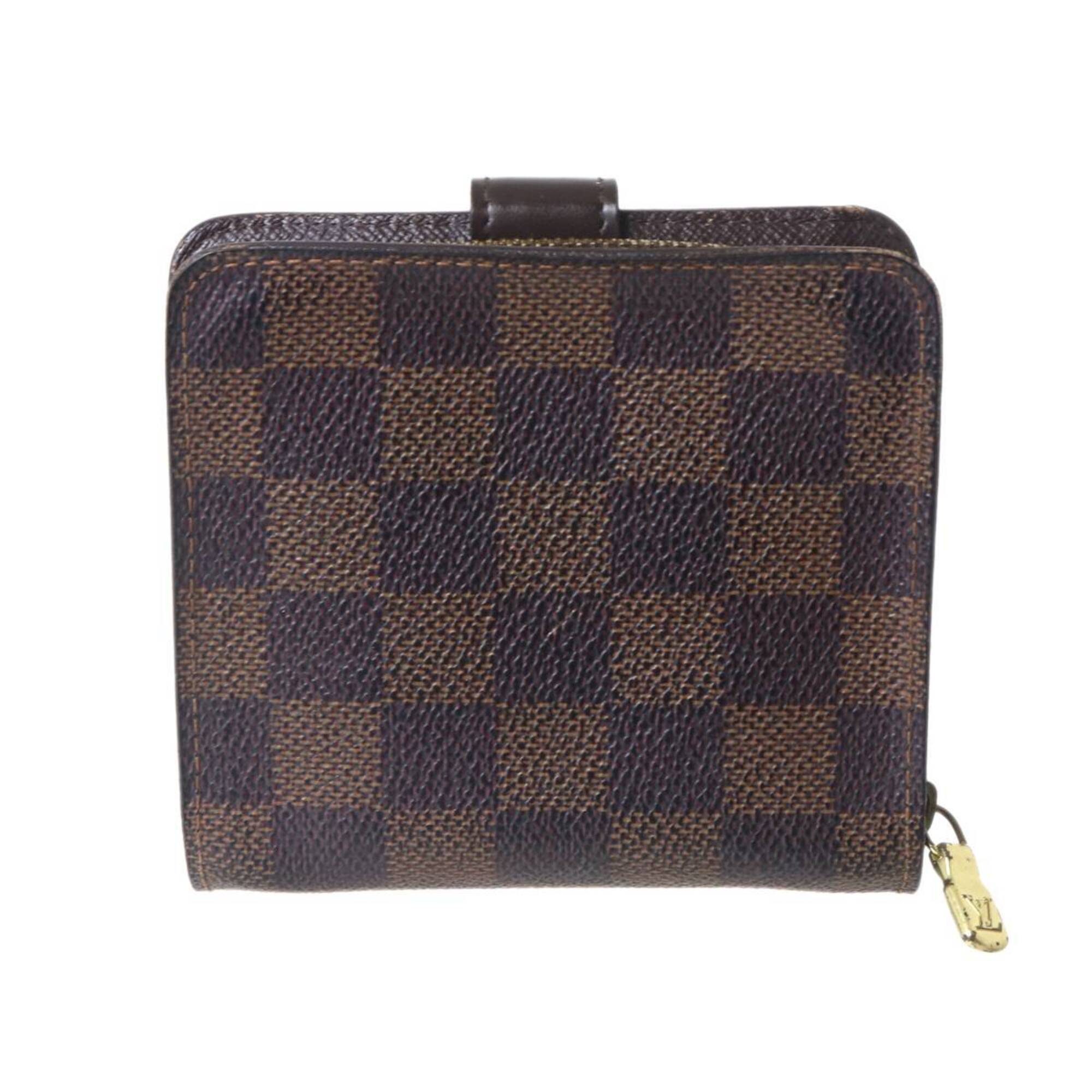 Louis Vuitton Damier Damier Canvas Ebene Wallet (Bi-Fold) (Pre-Owned)