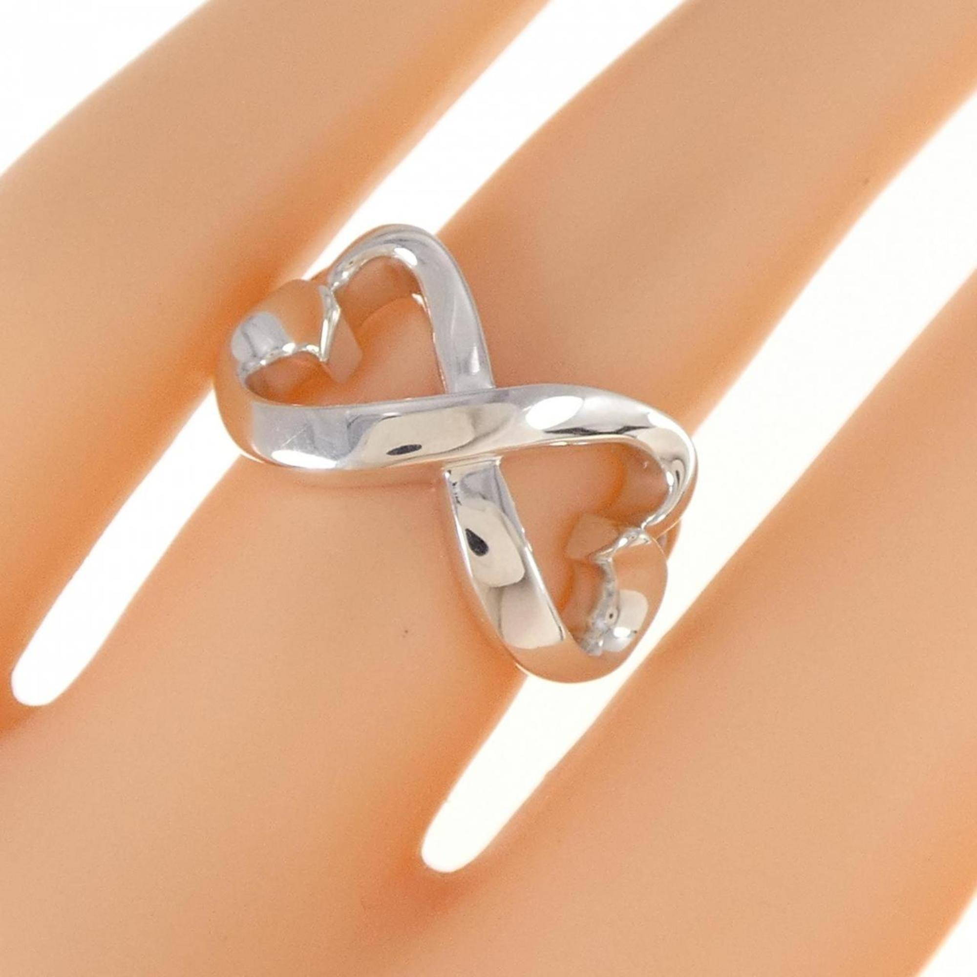 Tiffany Silver Silver 925 Band Ring (Pre-Owned)