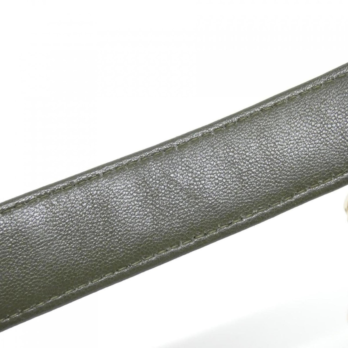 Chanel Green Leather Shoulder Bag (Pre-Owned)