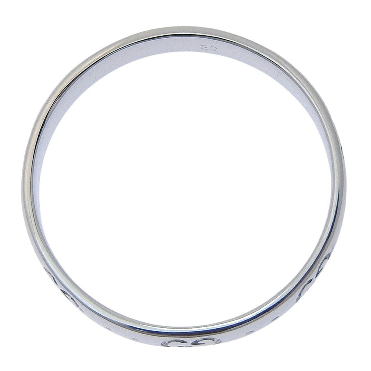Gucci White Gold (18K) Band Ring (Pre-Owned)