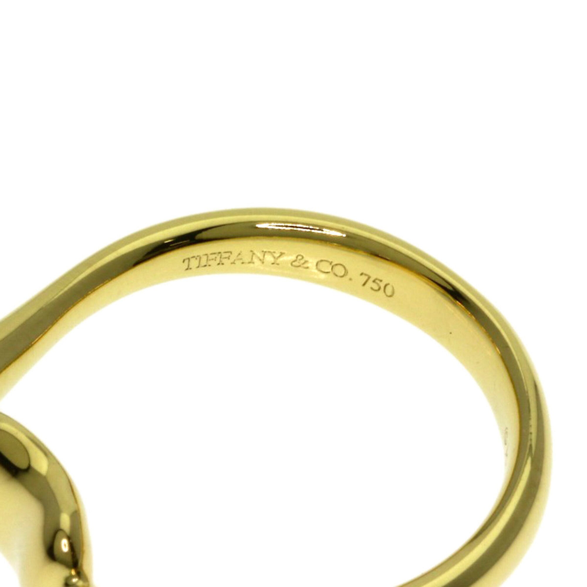 Tiffany Bean Yellow Gold (18K) Band Ring (Pre-Owned)