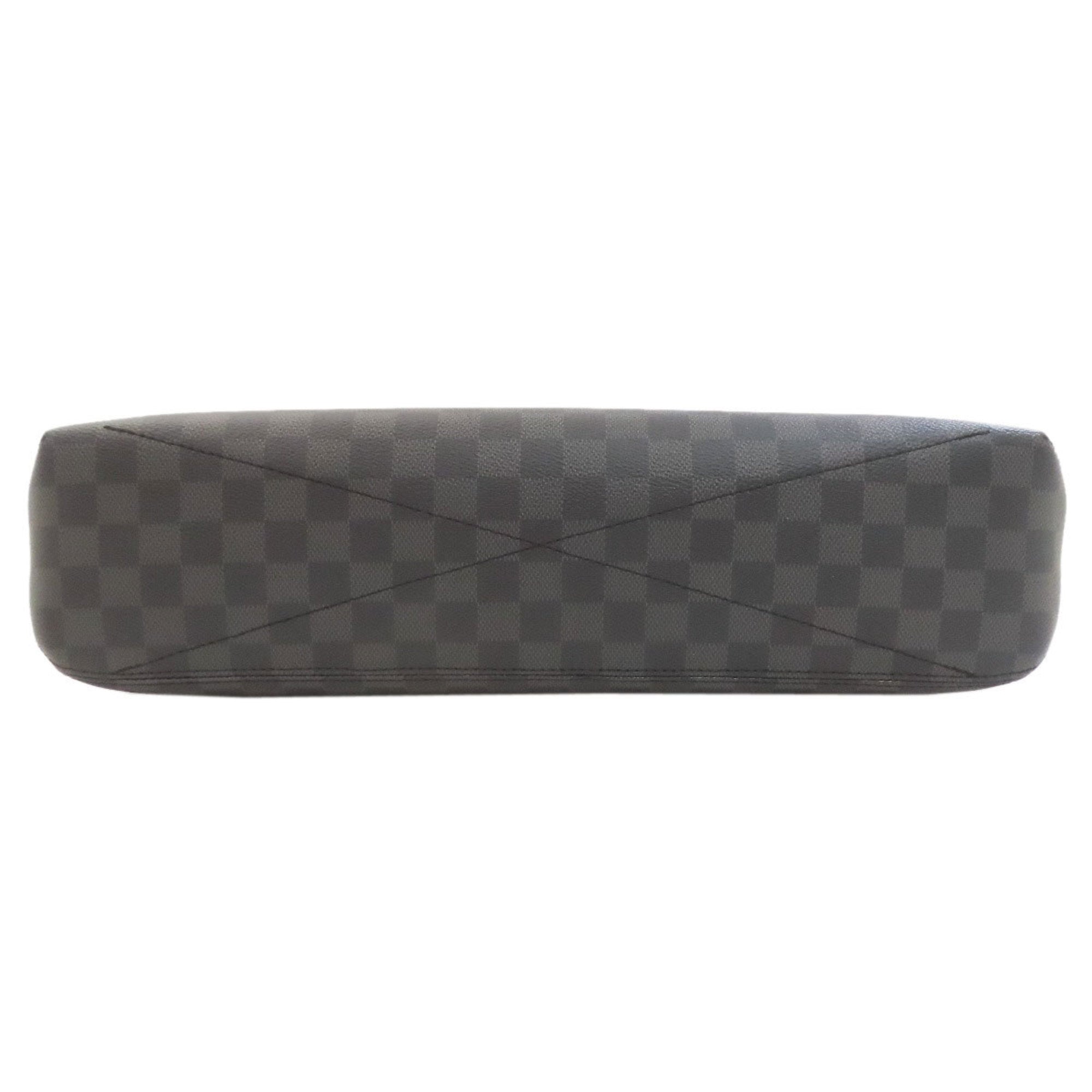 Louis Vuitton Black Damier Canvas Shoulder Bag (Pre-Owned)