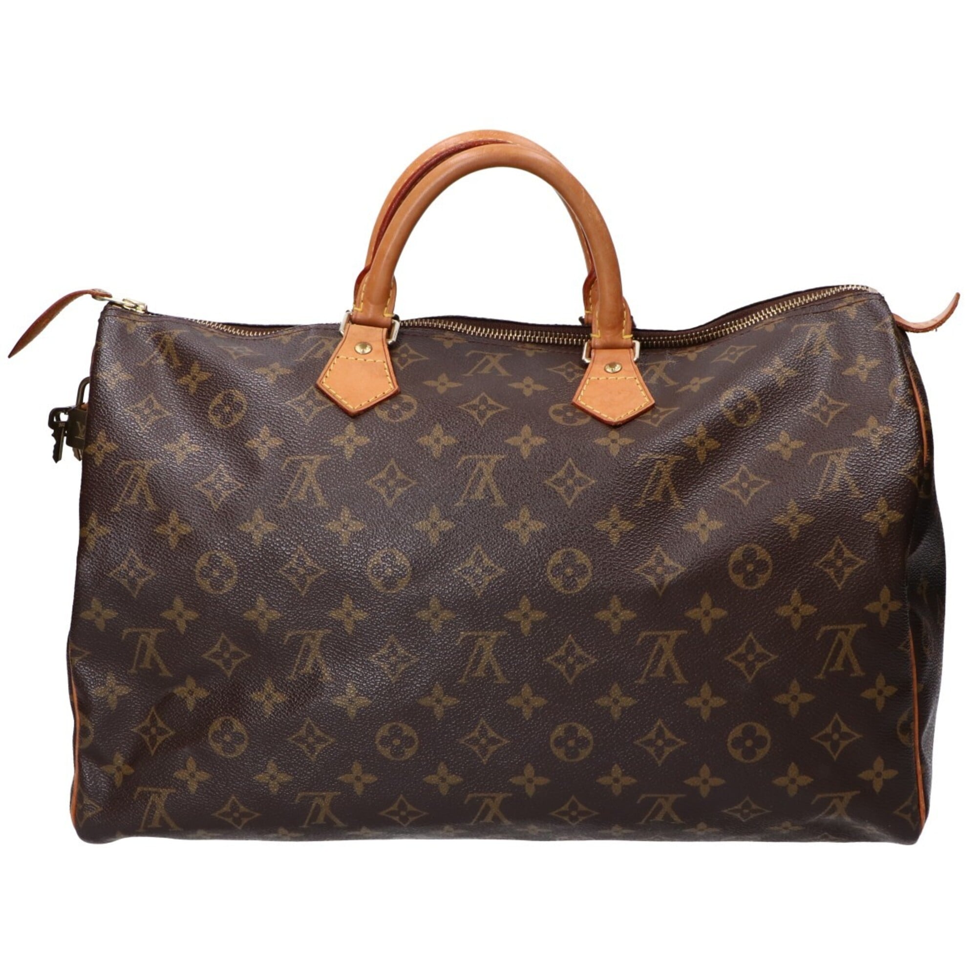 Louis Vuitton Brown Monogram Boston Bag (Pre-Owned)