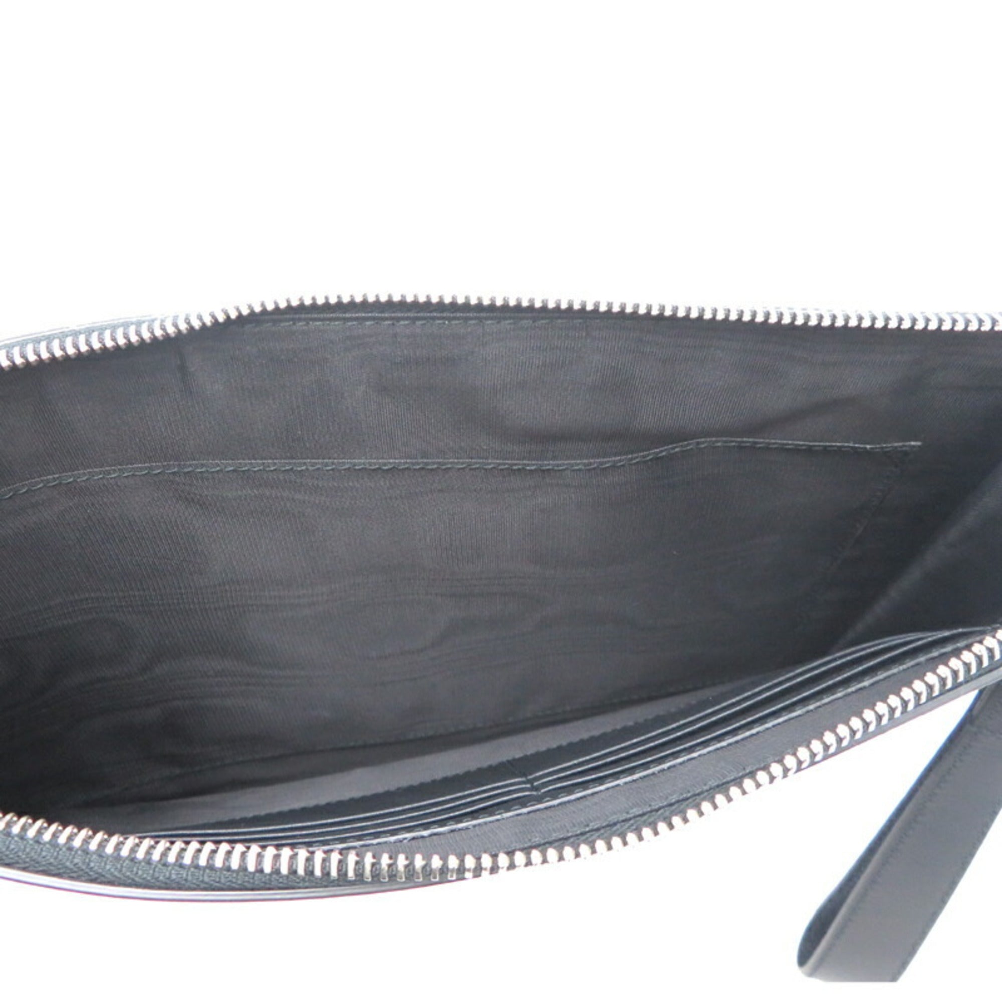 Gucci Black Leather Clutch Bag (Pre-Owned)