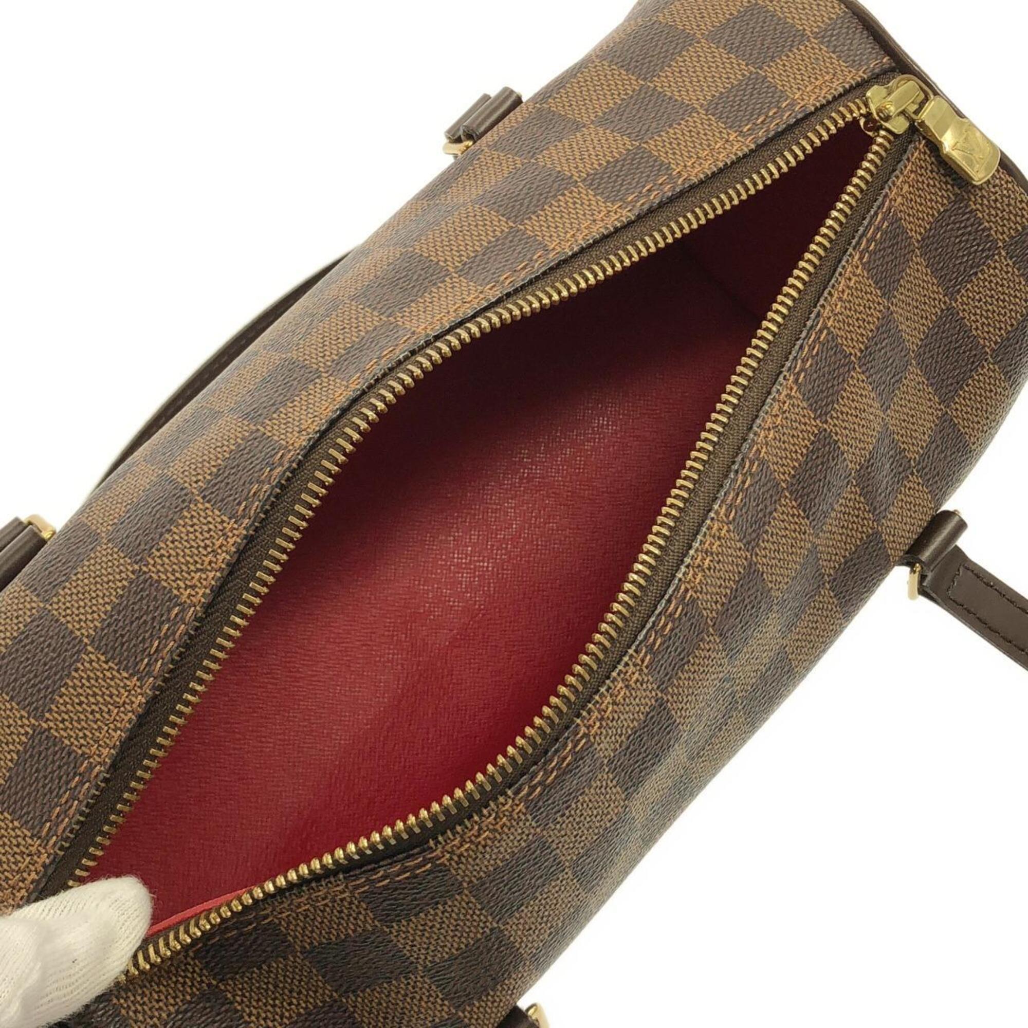 Louis Vuitton Brown Coated Canvas Handbag (Pre-Owned)